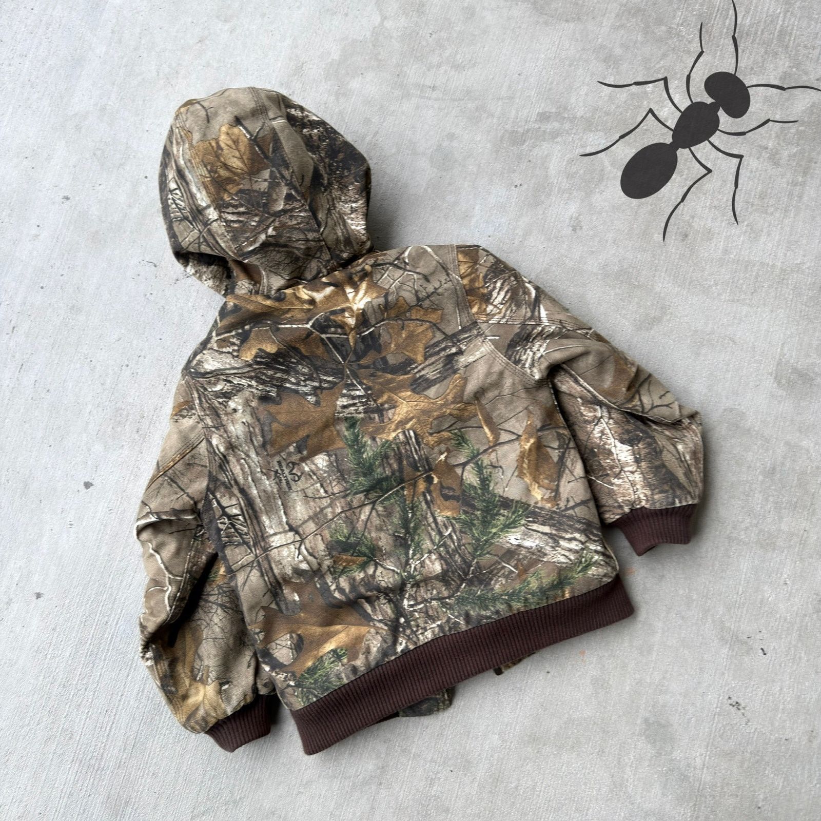 Carhartt × Vintage Carhartt YOUTH realtree camo work wear jacket Size US XS / EU 42 / 0 - 6 Thumbnail