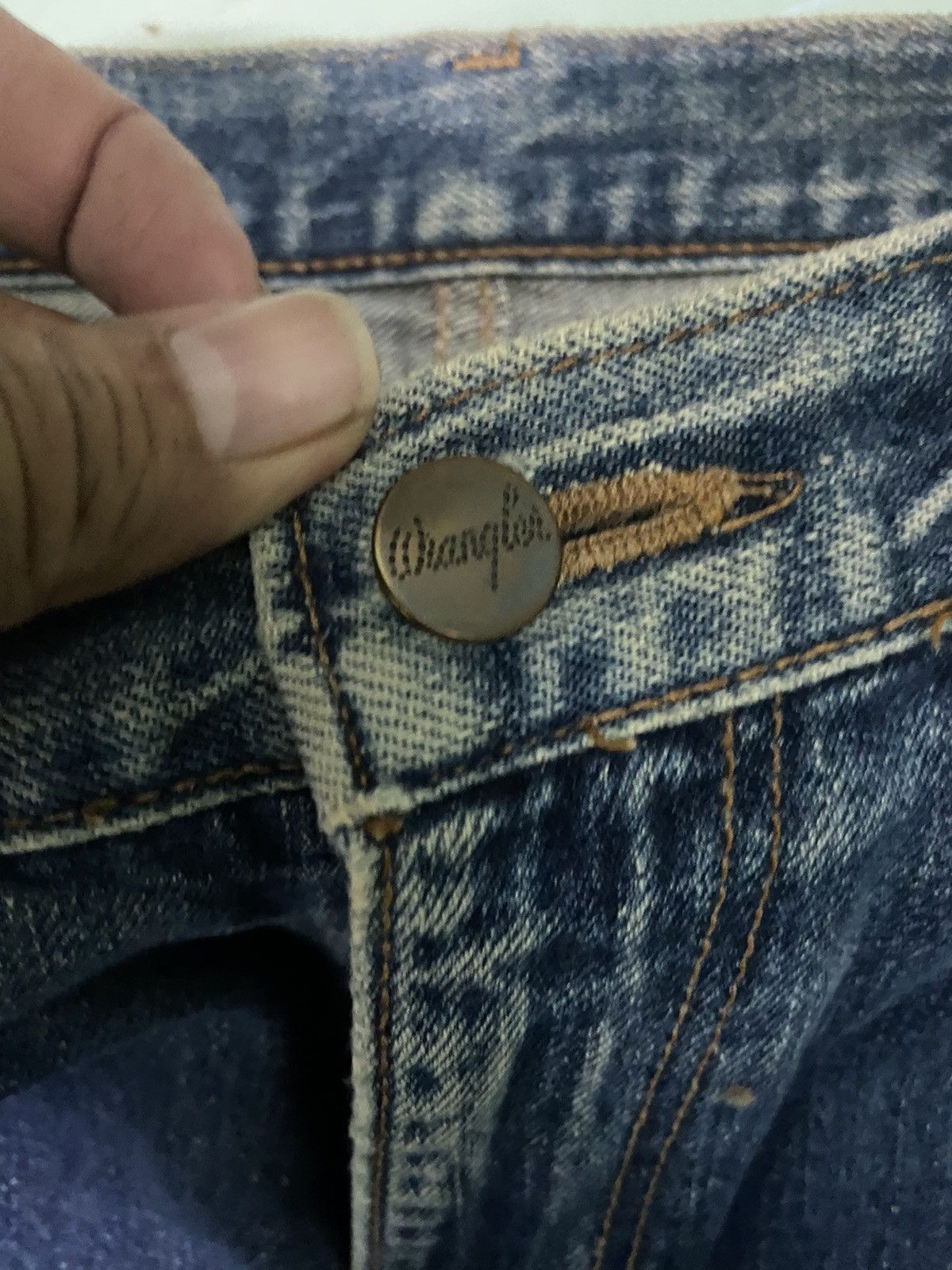 Wrangler Vintage 80s Vintage Wrangler jeans Distressed Size US 30 / EU 46 - 7 Thumbnail