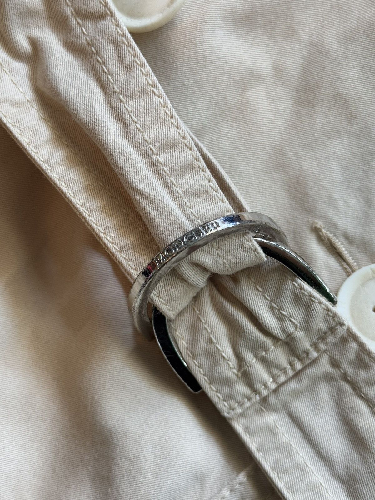Designer × Moncler Moncler 2000s vintage trench coat Size M / US 6-8 / IT 42-44 - 5 Thumbnail