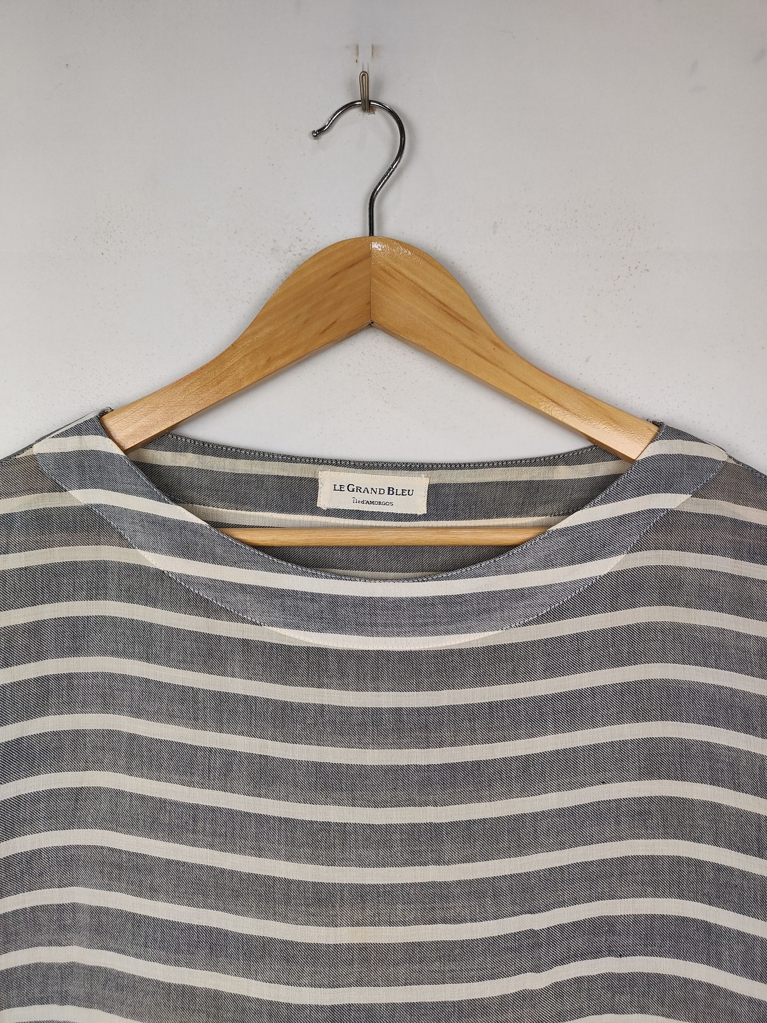 Le Grande Bleu (L.G.B.) LGB Women stripe Shirt Size M / US 6-8 / IT 42-44 - 2 Thumbnail