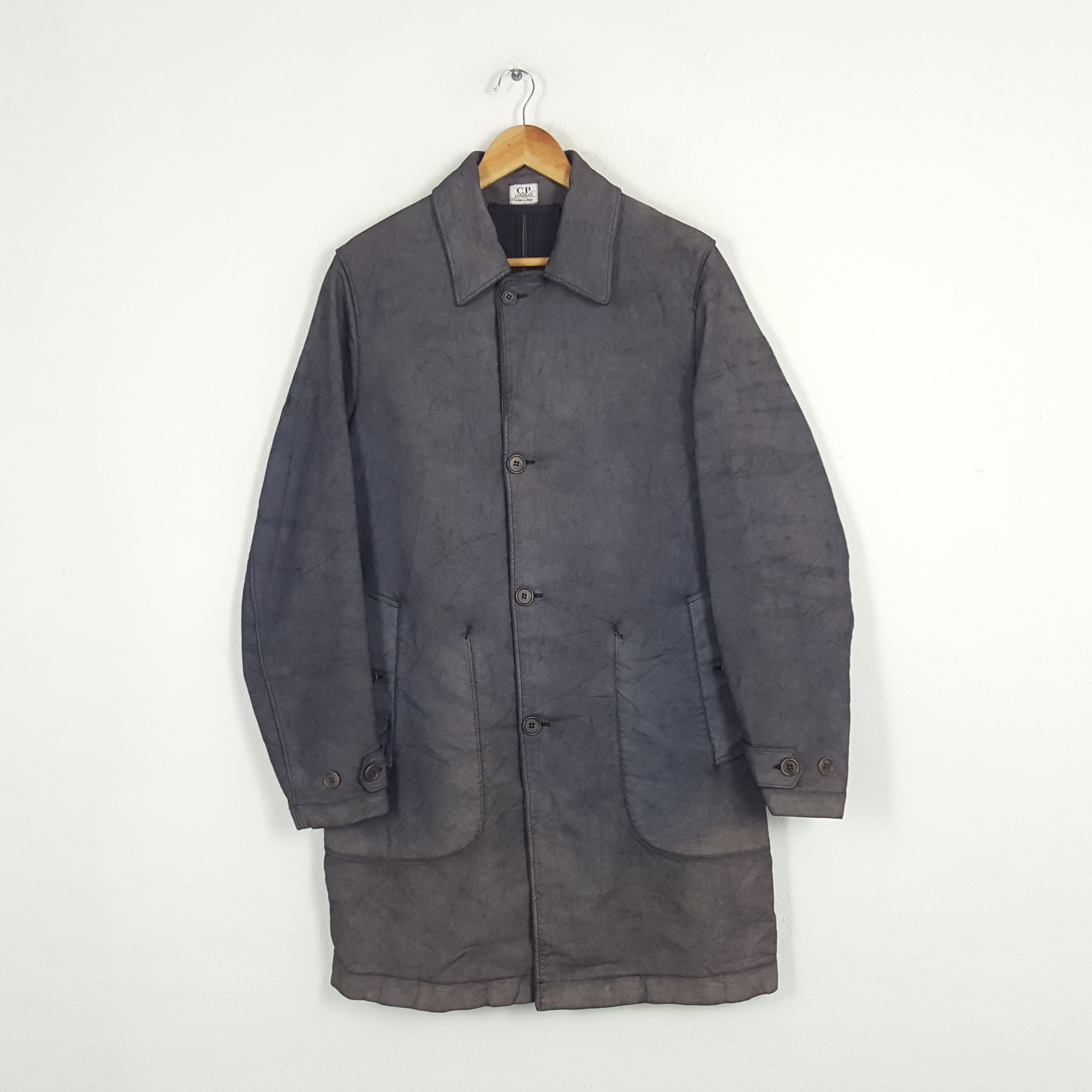 C.P. Company × Vintage Vintage C.P.Company Italian Brand Long Coat Jacket Size US M / EU 48-50 / 2 - 1 Thumbnail