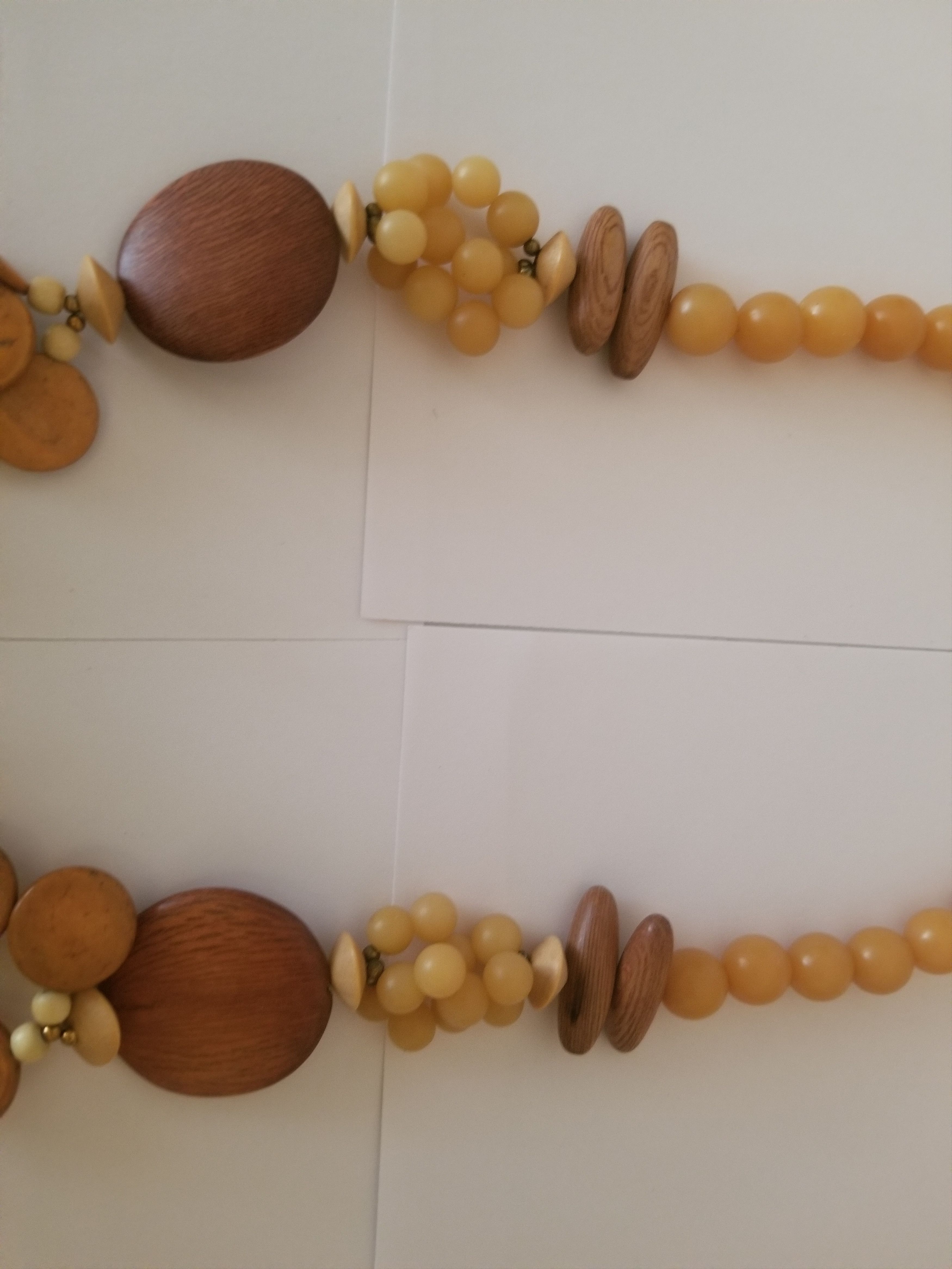 Other African Beaded Tribal Necklace Wood Beads Size ONE SIZE - 4 Thumbnail