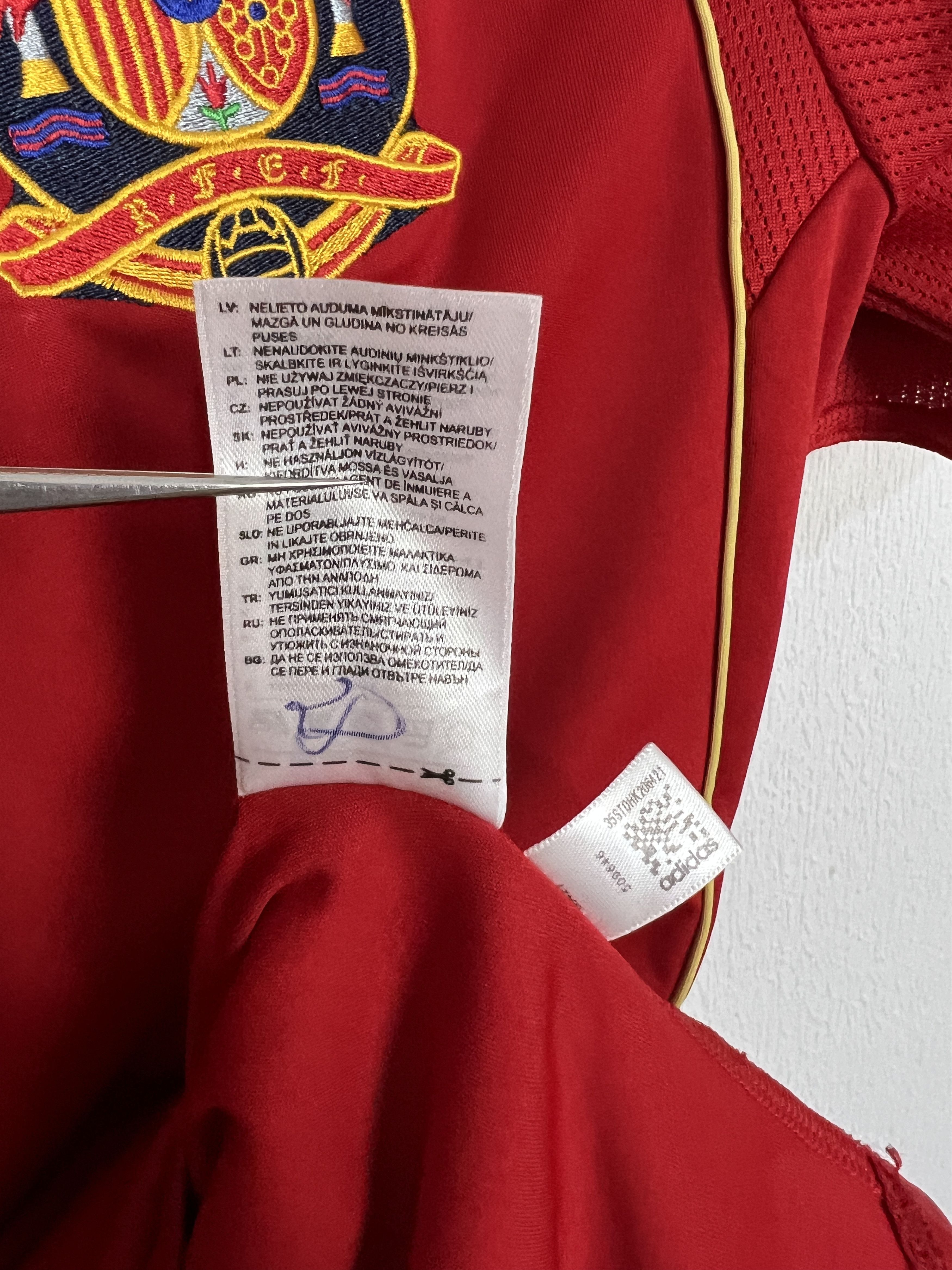 Adidas Spain Home football shirt 2008 Soccer Adidas #9 Torres Size US S / EU 44-46 / 1 - 10 Thumbnail