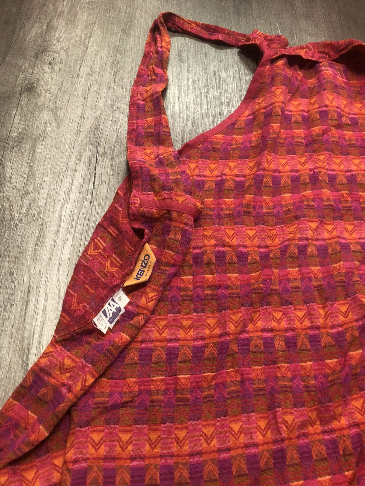 Designer × Kenzo × Vintage Vintage Kenzo Maison Apron Unisex Size ONE SIZE - 8 Thumbnail