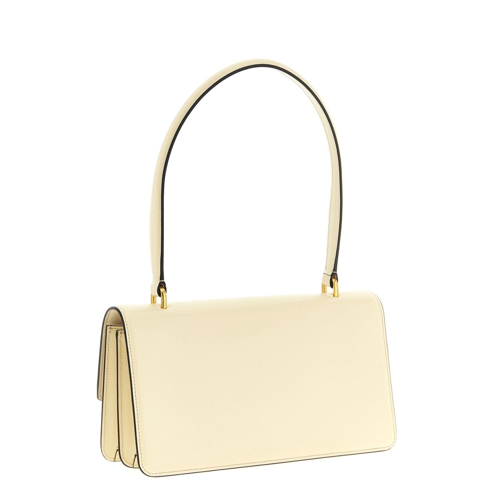 Valentino VALENTINO GARAVANI Vain Small Ivory Leather Top Handle Bag N Size ONE SIZE - 2 Thumbnail