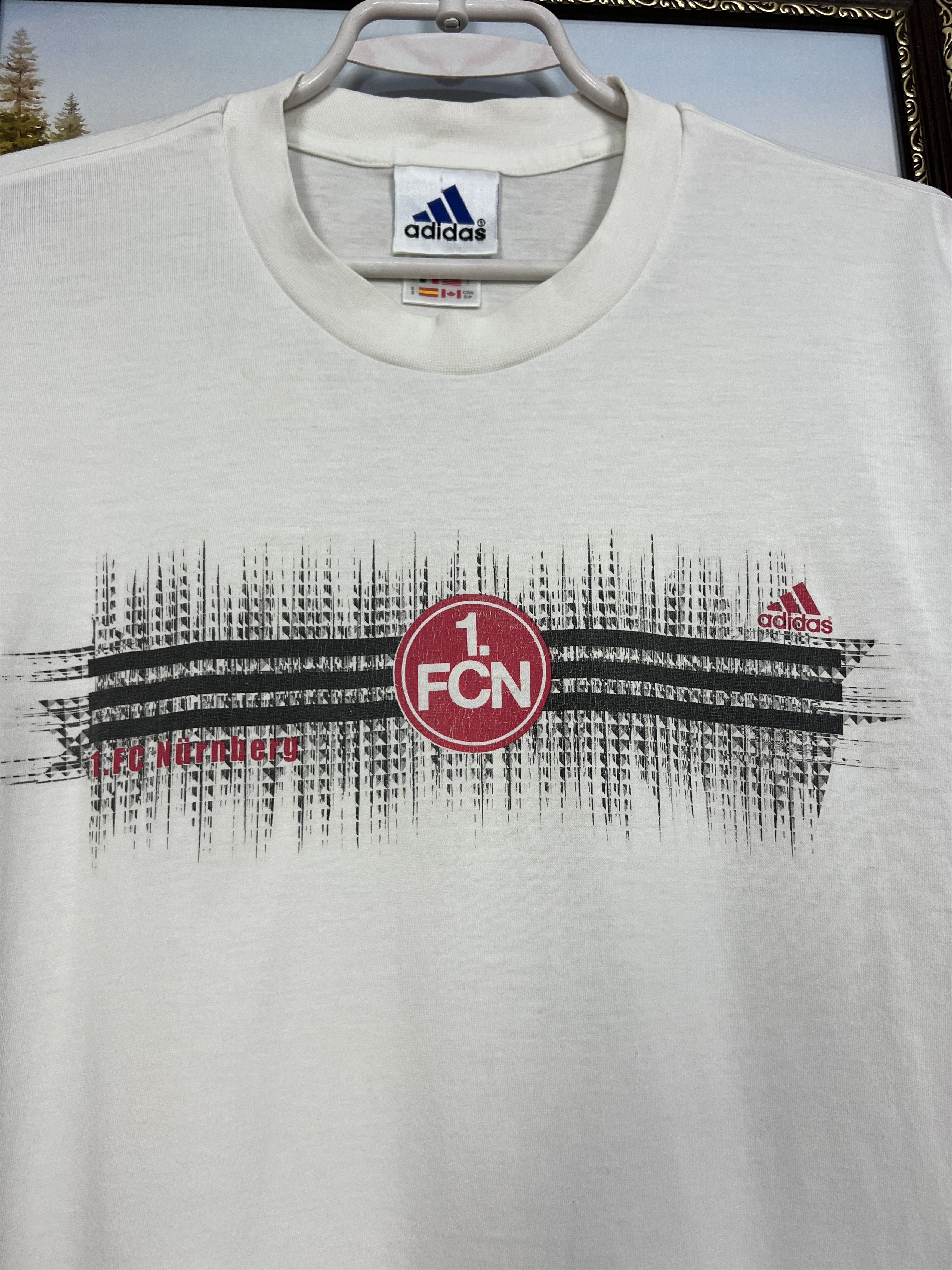 Adidas Vintage 90's Nurnberg Football Train Shirts Soccer Trikot Size US M / EU 48-50 / 2 - 3 Thumbnail