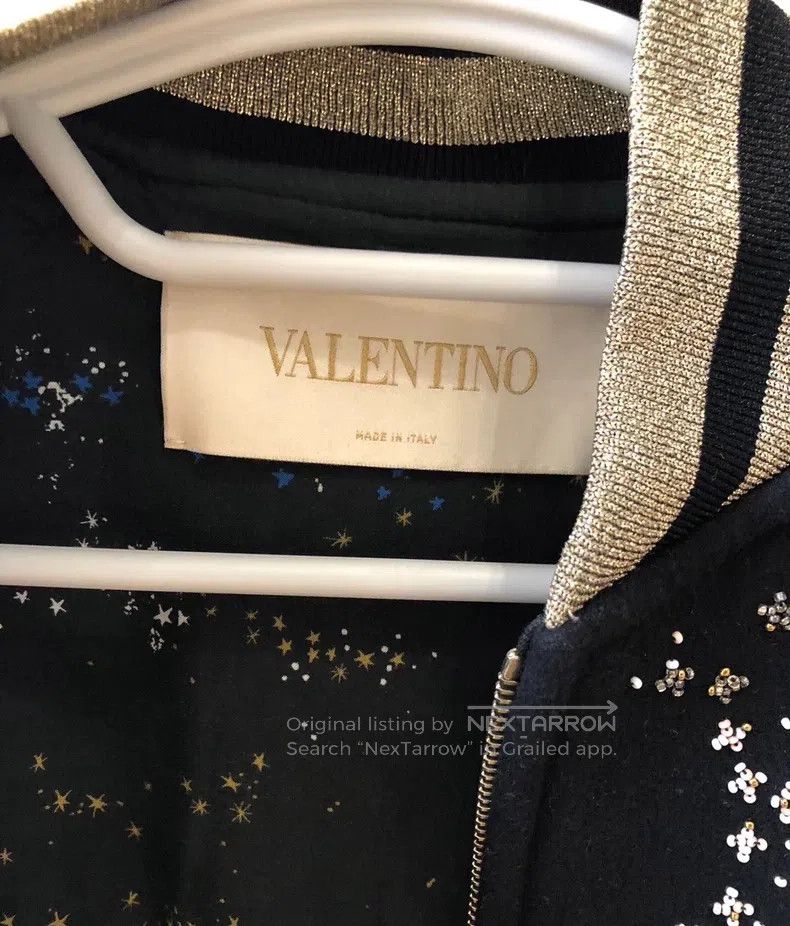 Valentino Valentino Heavy work jacket baseball uniform wool jacket Size S / US 4 / IT 40 - 4 Thumbnail