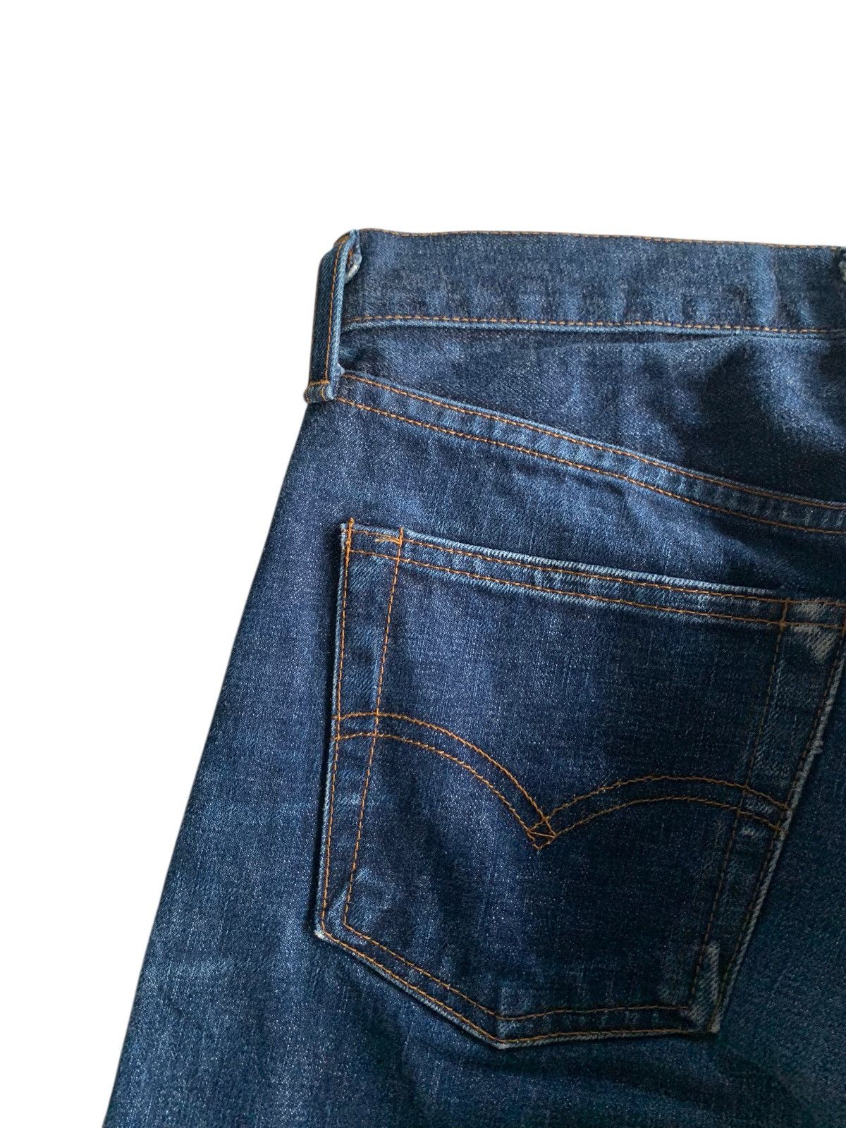 Kapital VINTAGE LEVIS BIG E 502 SELVEDGE DISTRESSED DENIM Size US 28 / EU 44 - 9 Thumbnail