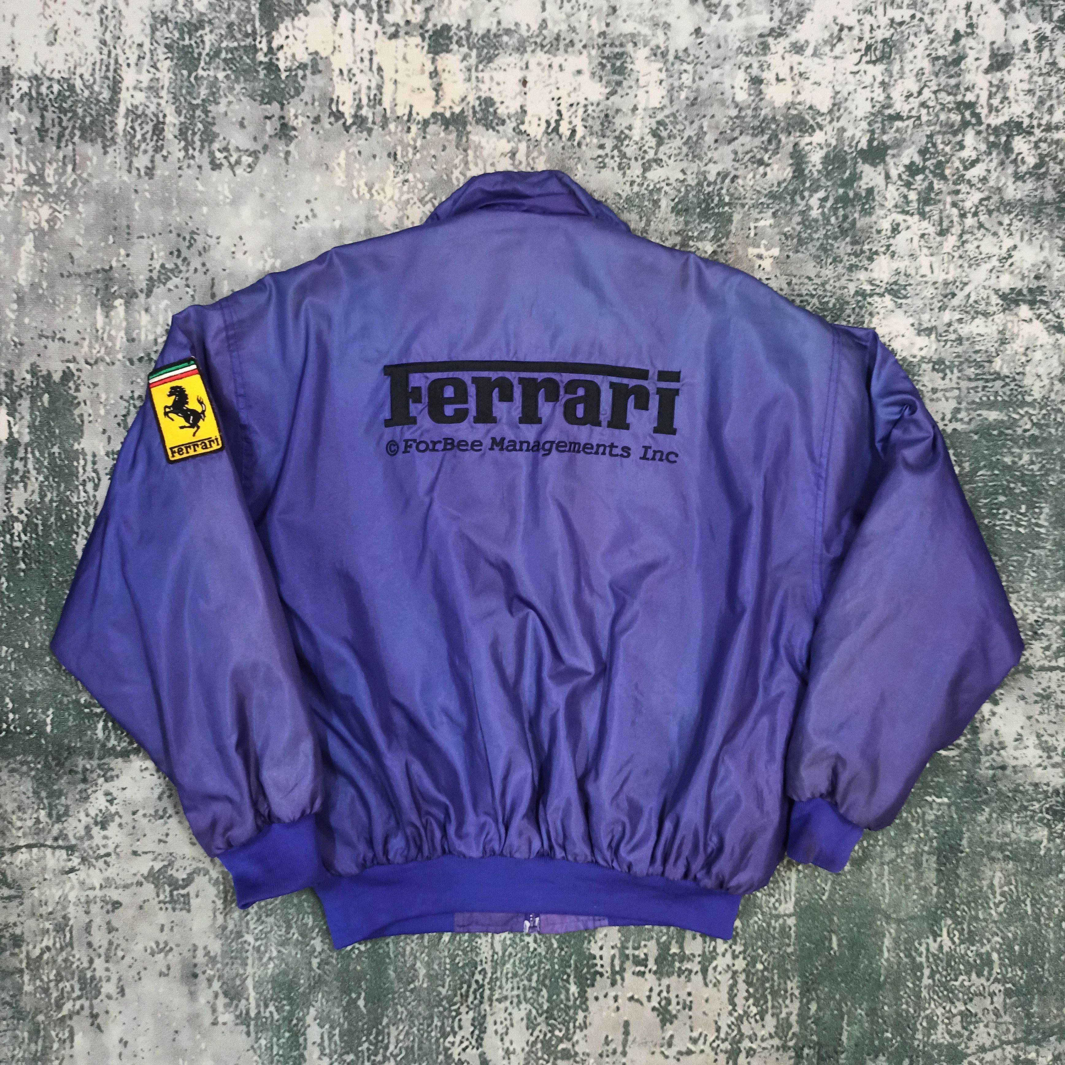 Vintage Ferrari ForBee Managements Inc Reversible Jacket