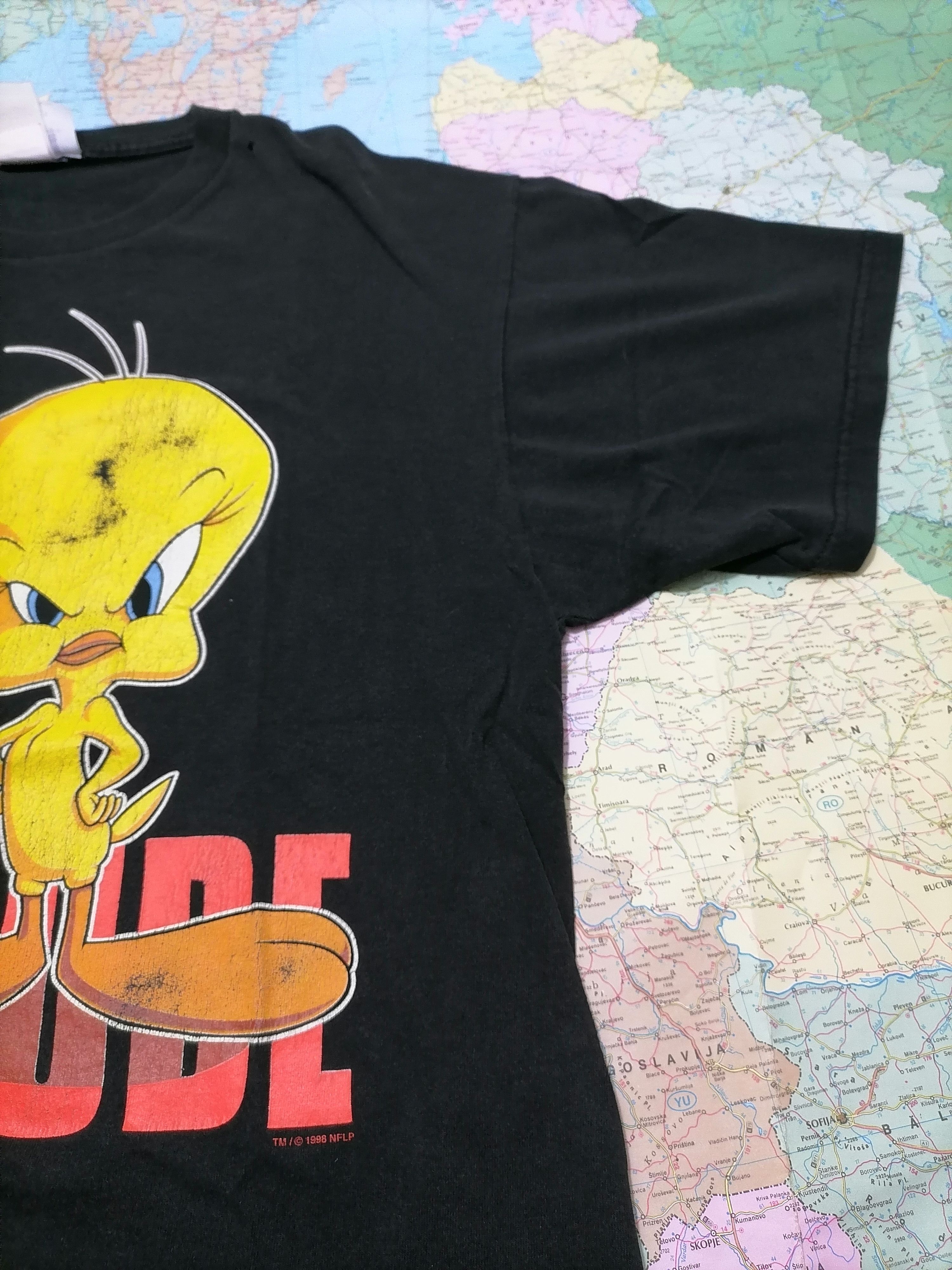 Warner Bros Vintage Tee Tweety Bird 100% Attitude , Size Medium Size US M / EU 48-50 / 2 - 4 Thumbnail