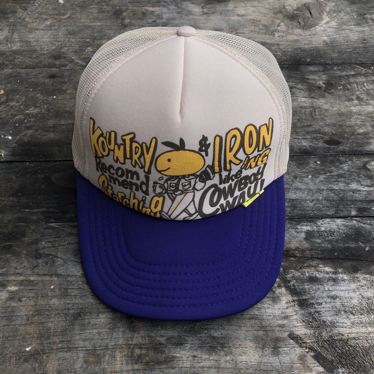 Kapital Kountry 🔥RARE🔥 Kapital Kountry Coneycowbowy Trucker Hat Size ONE SIZE - 1 Thumbnail