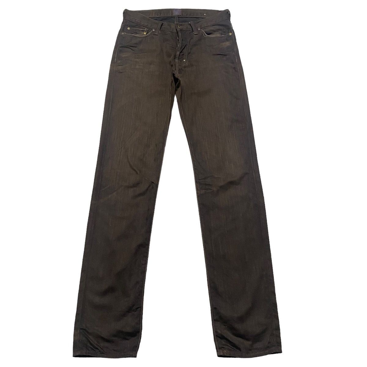 Prps PRPS Denim Coated Distressed Jeans Size US 29 - 2 Thumbnail