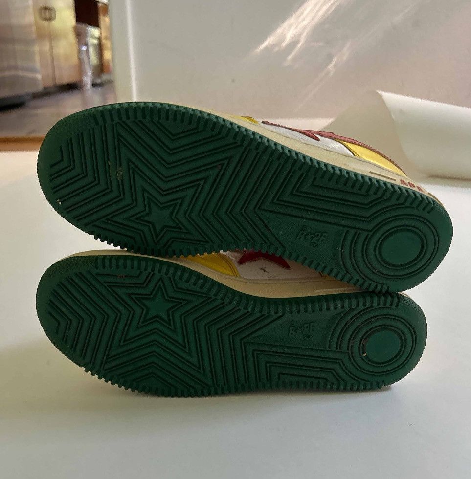 Bape × Nigo NIGO ERA Bapesta FS-001 ‘Green/Yellow’ Bape Sneaker Low Size US 9.5 / EU 42-43 - 5 Thumbnail