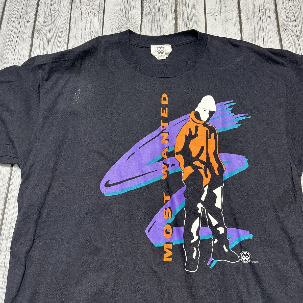 Vintage Vintage Most Wanted tee Size US XL / EU 56 / 4 - 3 Thumbnail