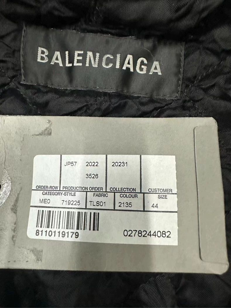 Balenciaga Balenciaga size 44 Hooded leather coat Size US S / EU 44-46 / 1 - 4 Thumbnail