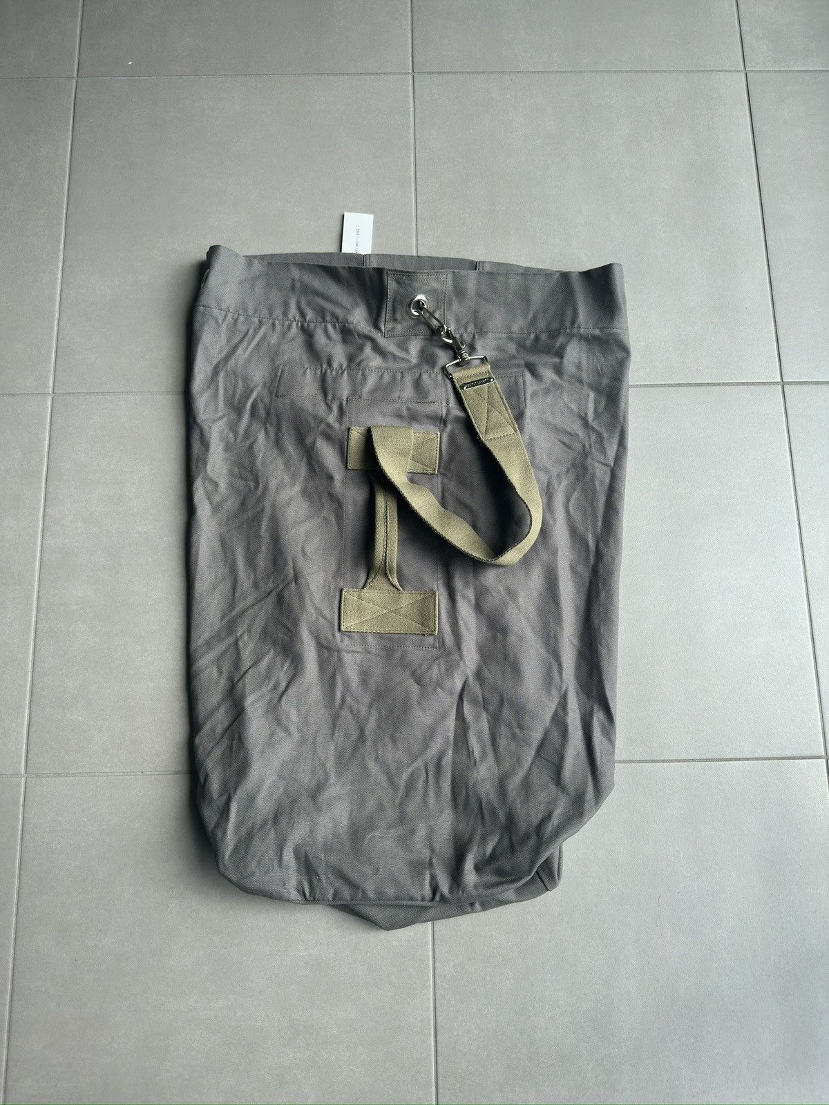 Helmut Lang Helmut Lang archive SS1999 military duffle bag | Grailed