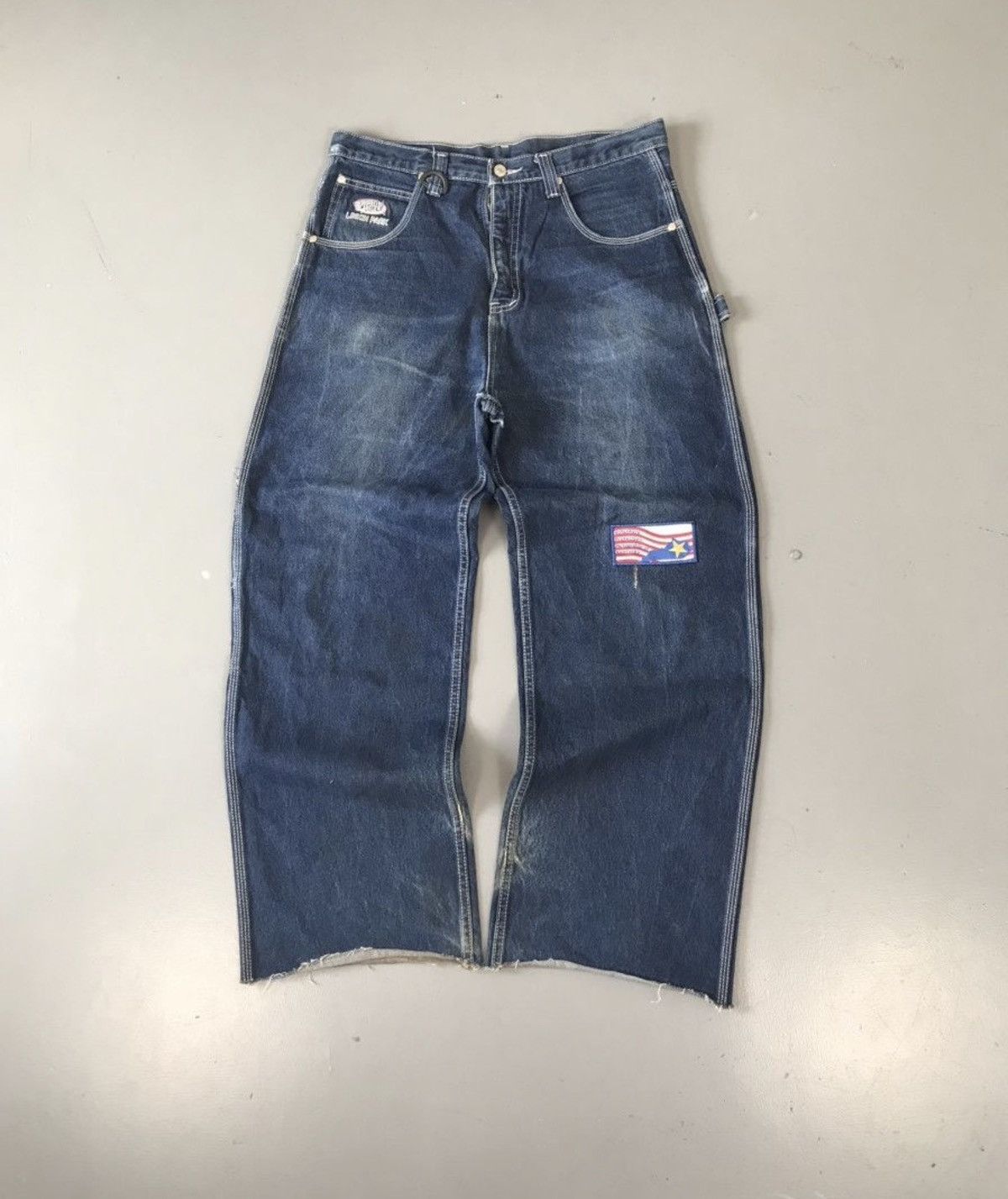 Eminem Vintage eminem linkin park embroidered denim Size US 35 - 2 Thumbnail
