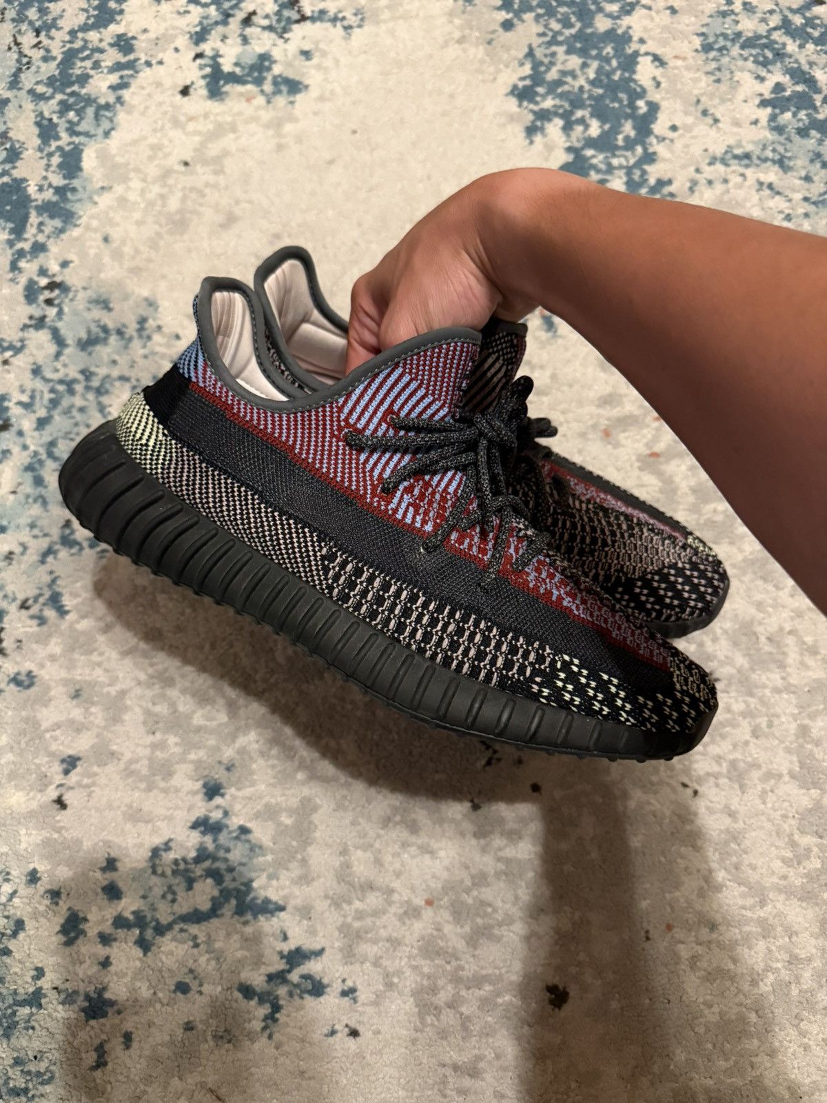 Adidas × Yeezy Yeezy Boost 350 “Yecheil” (Non Reflective) Size US 12 / EU 45 - 3 Thumbnail
