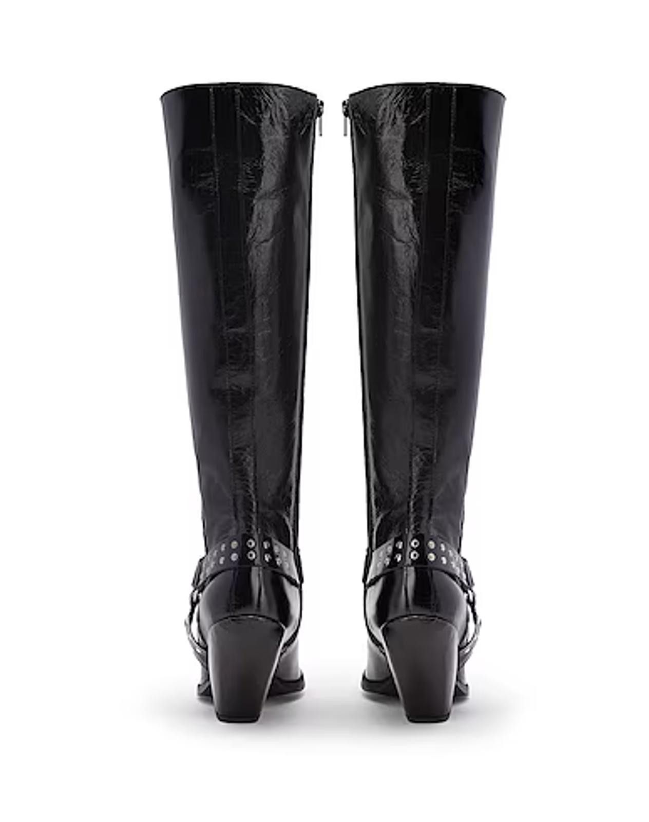 8 by YOOX 8 by YOOX Black Western boot, Sz 8, Ret.$699 Size US 8 / IT 38 - 4 Thumbnail
