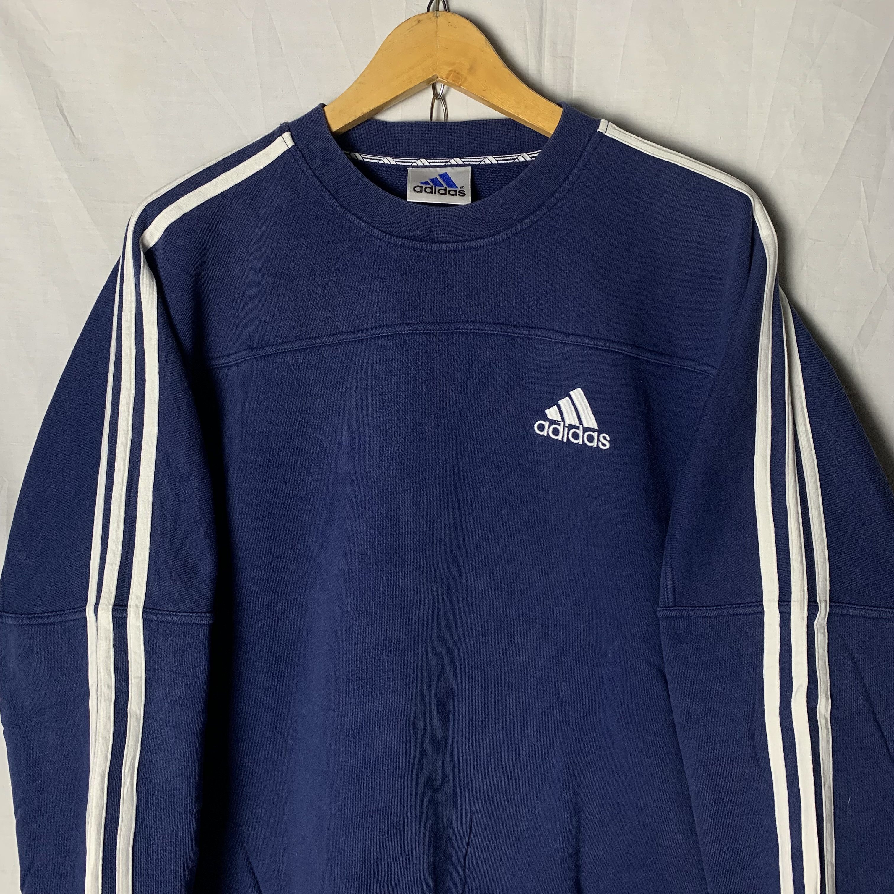 Adidas Adidas Trefoil Three Stripes Sweatshirt Crewneck Size US M / EU 48-50 / 2 - 3 Thumbnail
