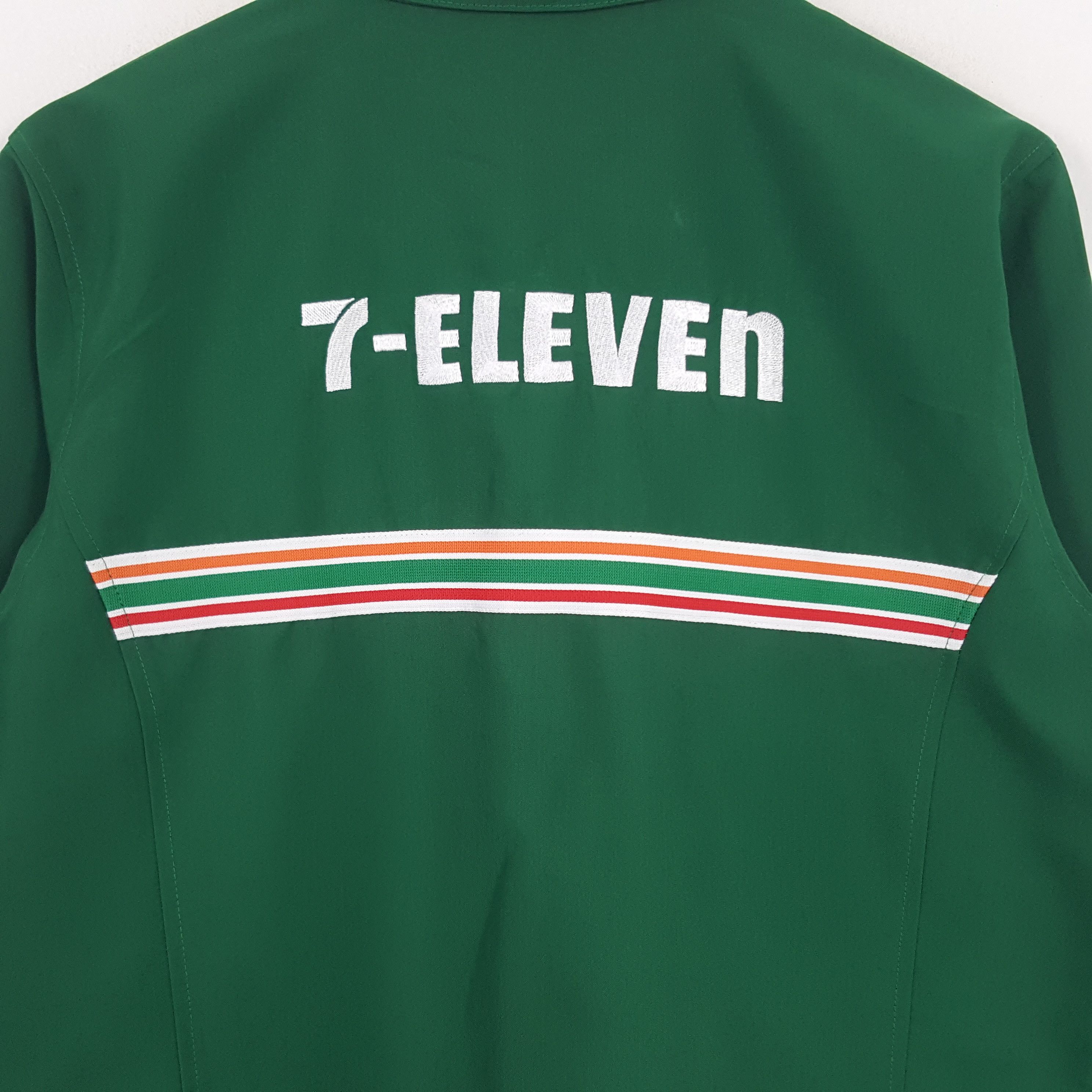 Japanese Brand × Vintage Vintage 7 Eleven Japanese Brand Uniform Jacket Size US M / EU 48-50 / 2 - 2 Thumbnail