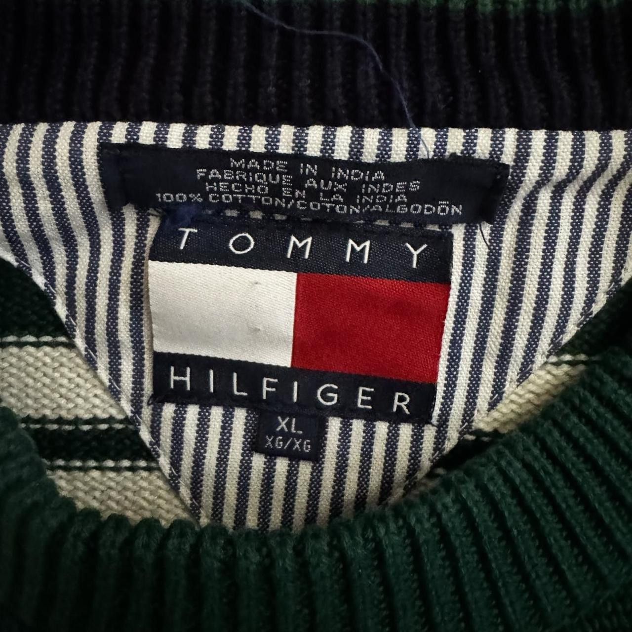 Tommy Hilfiger 2000s Tommy Hilfiger Striped sweater Size US XL / EU 56 / 4 - 3 Thumbnail