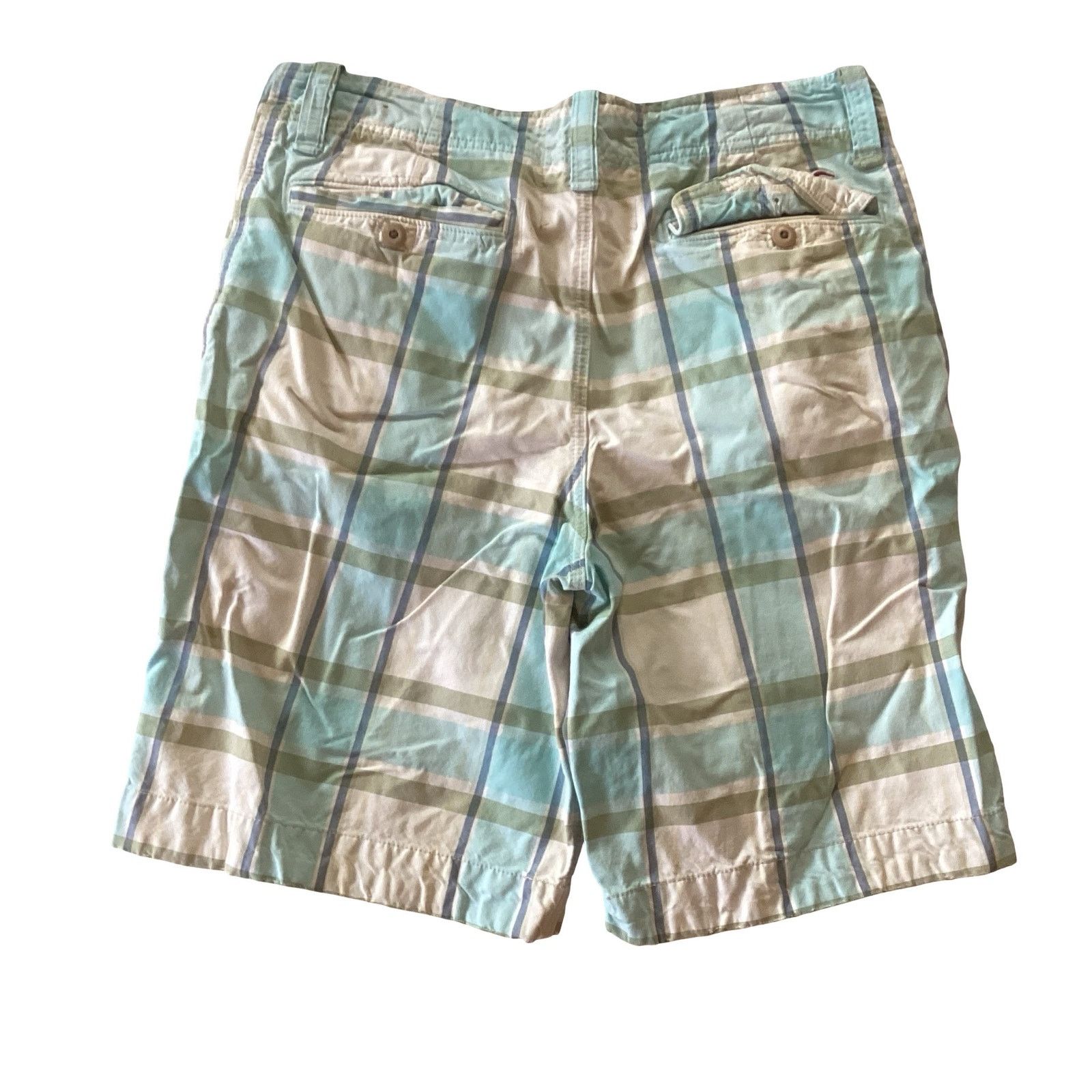 Hollister Hollister Plaid Casual Shorts Size US 33 - 4 Thumbnail