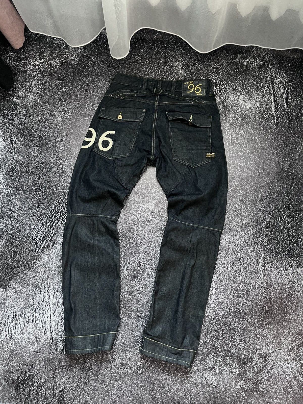 G-Star G Star Raw Elwood Heritage Narrow Denim Jeans 32/32 Size US 32 / EU 48 - 3 Thumbnail