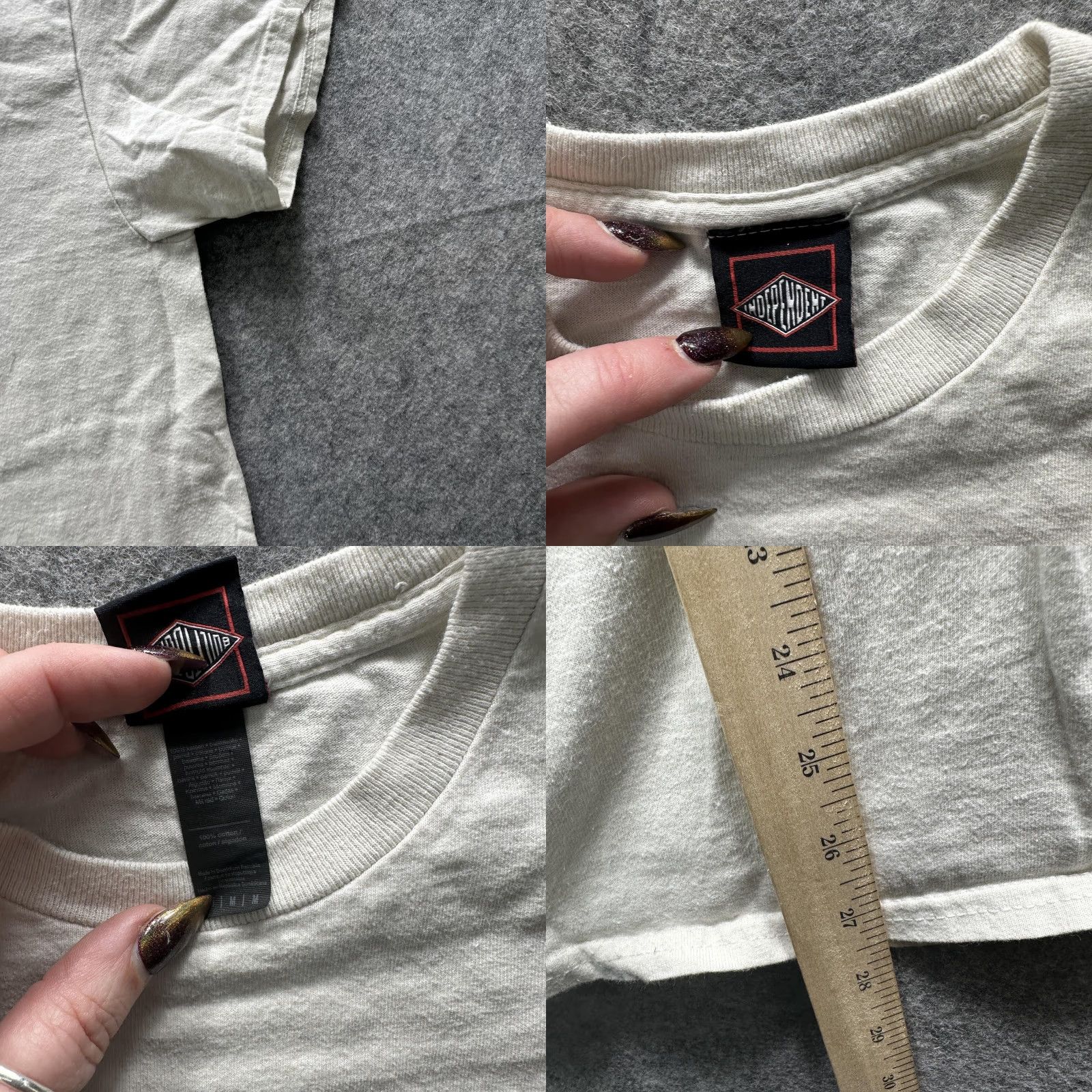 Vintage VINTAGE Independent Truck Co Shirt Mens Medium White Skateboard Logo Tee Graphic Casual Size US M / EU 48-50 / 2 - 8 Thumbnail