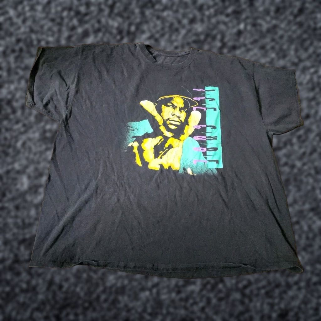 Etro VINTAGE Ice Cube T-Shirt Men 3XL Short Sleeve Cotton Black Peace Sign 90s Music Rap Distressed Size US XXL / EU 58 / 5 - 1 Thumbnail