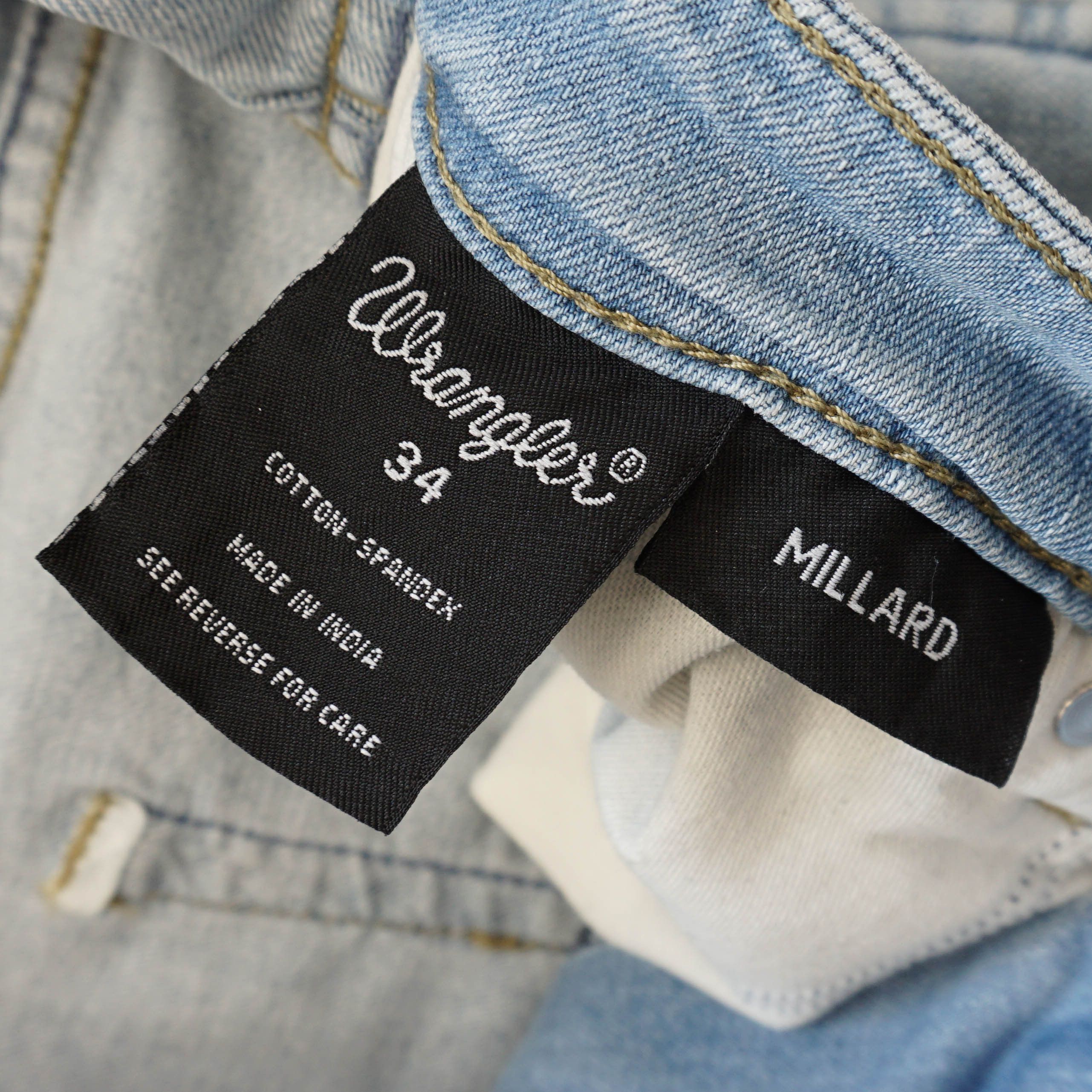Wrangler Essential Blue Jeans Size US 34 / EU 50 - 4 Thumbnail