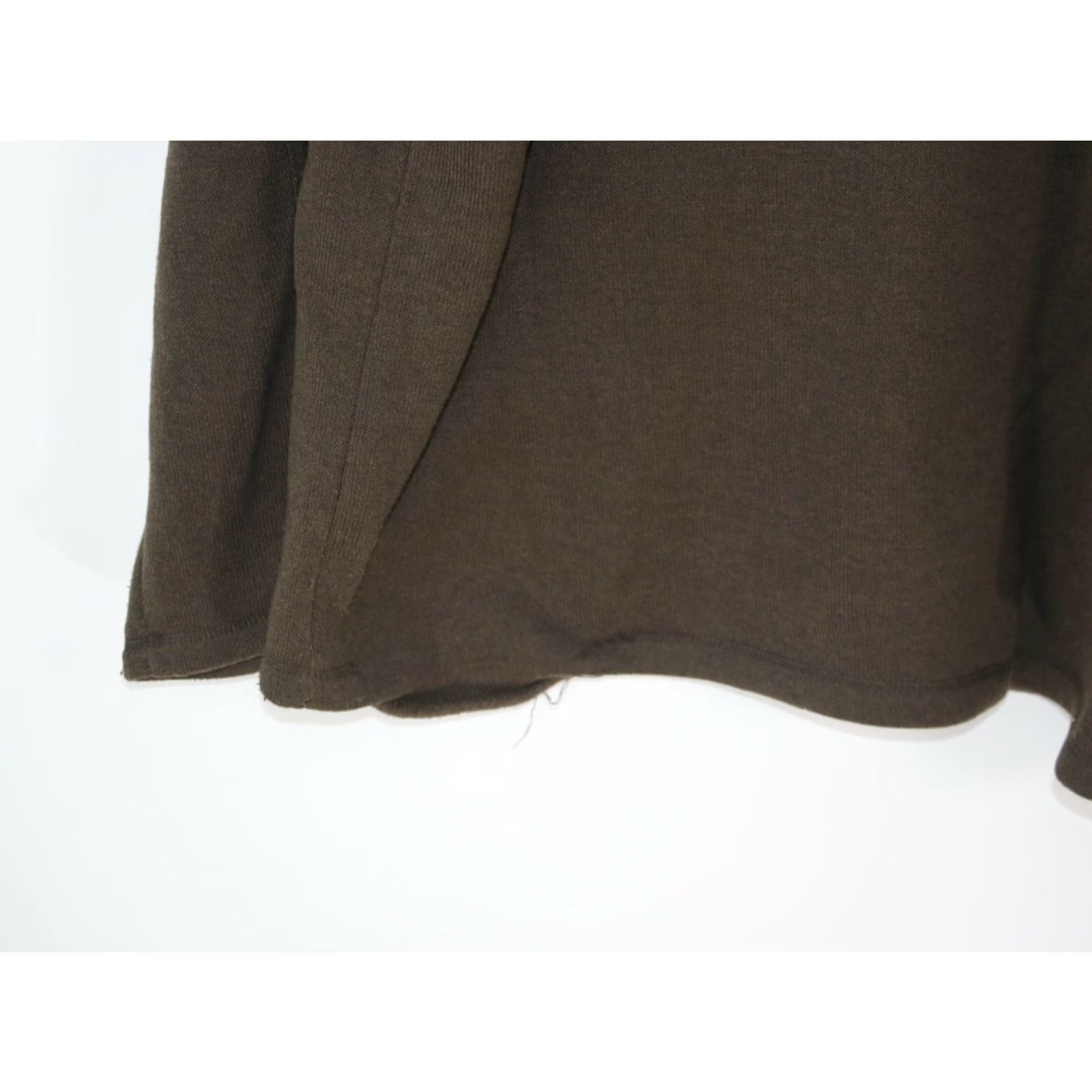 Arrow Arrow Sweatshirt 1/4 Zip Knit Lined Sherpa Brown XL Mens Casual Workwear Winter Busy Professional Gear Size US XL / EU 56 / 4 - 4 Thumbnail