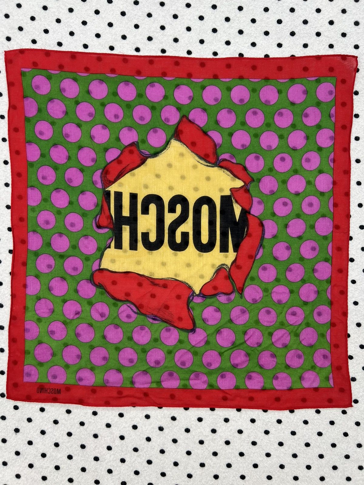 Moschino Moschino Handkerchief Size ONE SIZE - 2 Thumbnail