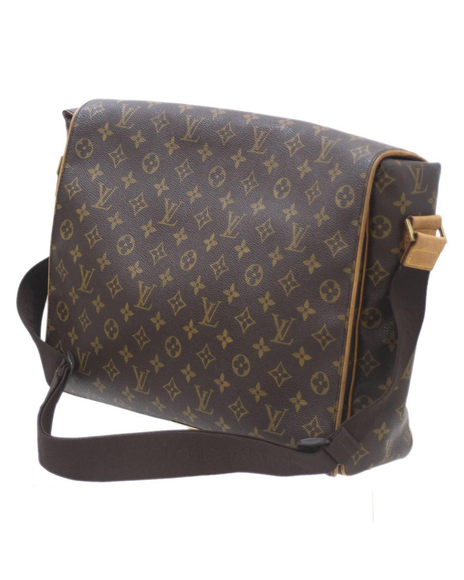 image of Louis Vuitton Versatile Monogram Messenger Bag in Brown, Women's