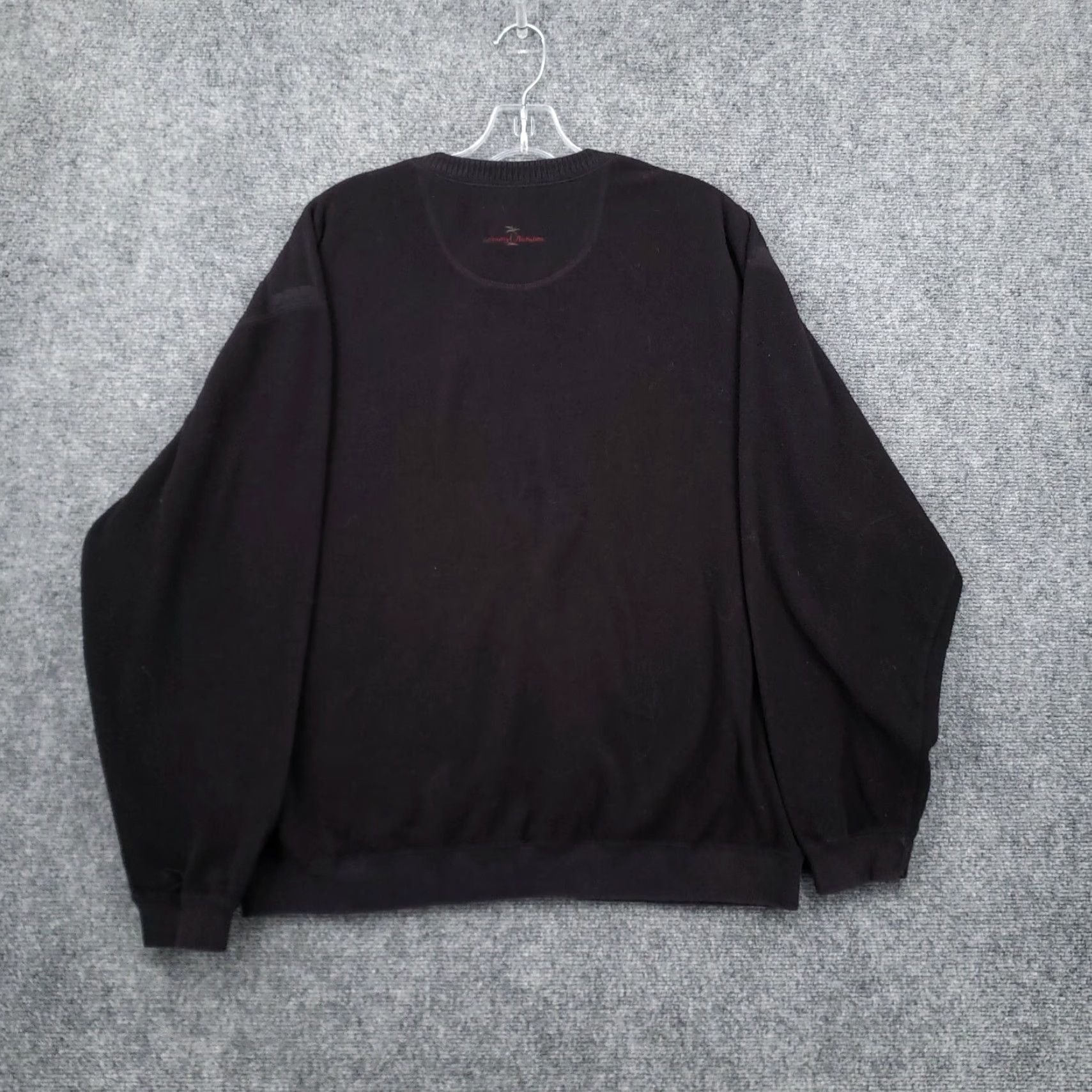Tommy Bahama Tommy Bahama Sweatshirt Men M Medium Black Pullover Mock Neck Long Sleeve Fleece Size US M / EU 48-50 / 2 - 2 Thumbnail