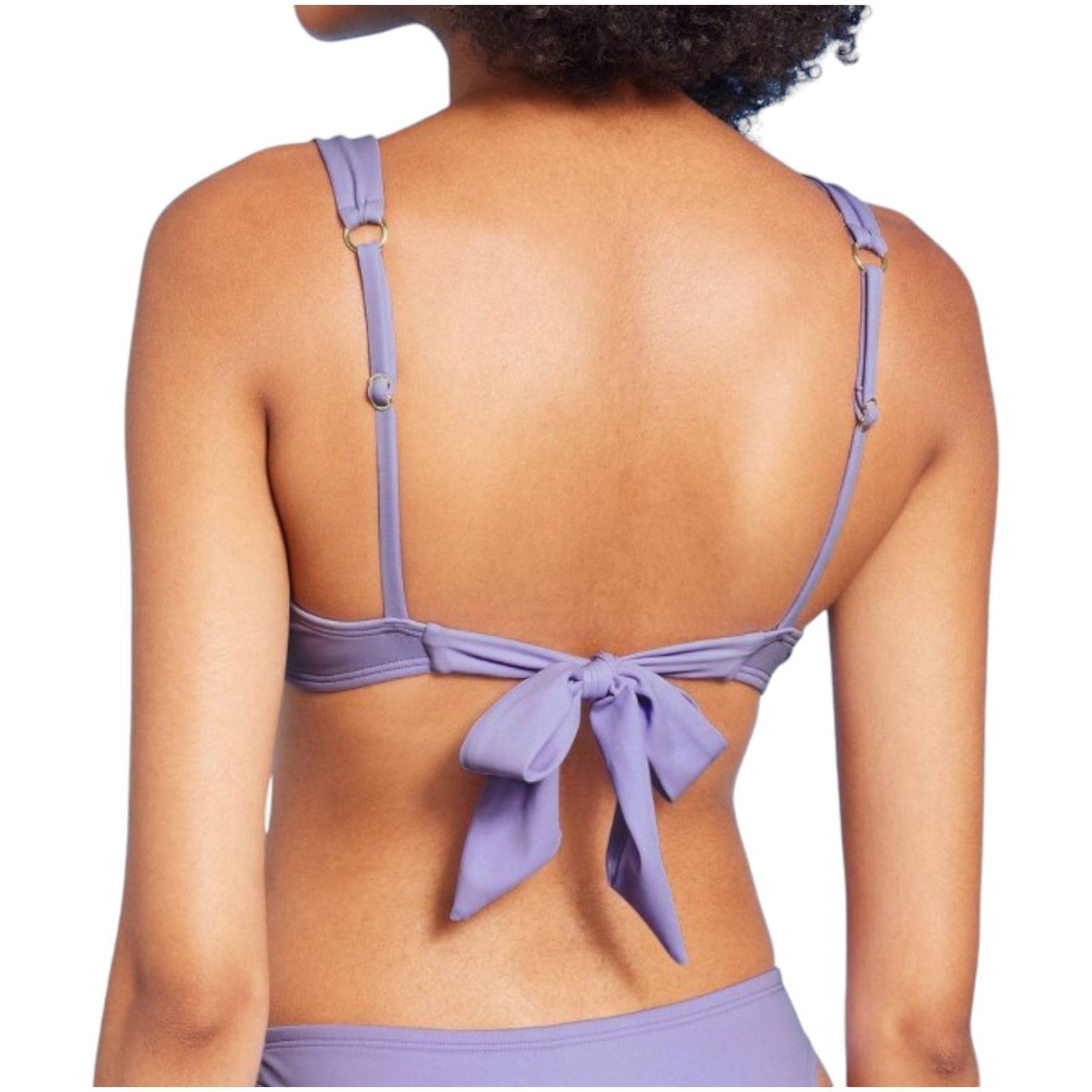 Other Shade & Shore - Women's Knot Detail Continuous Underwire Bik Size ONE SIZE - 2 Thumbnail
