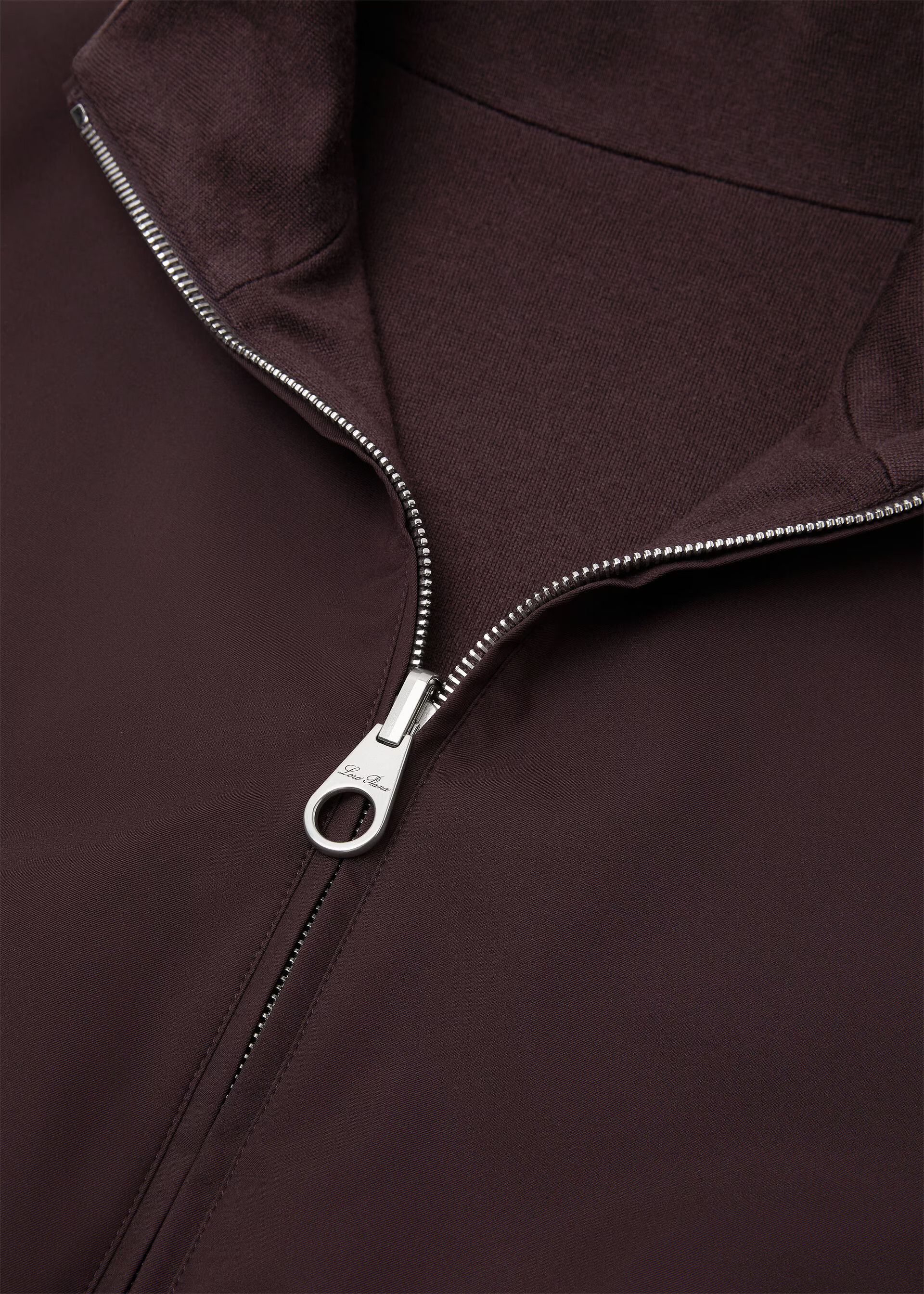 Loro Piana os11x0426 FAQ0514 Bomber Jacket in Vin Chaud Size M / US 6-8 / IT 42-44 - 7 Thumbnail