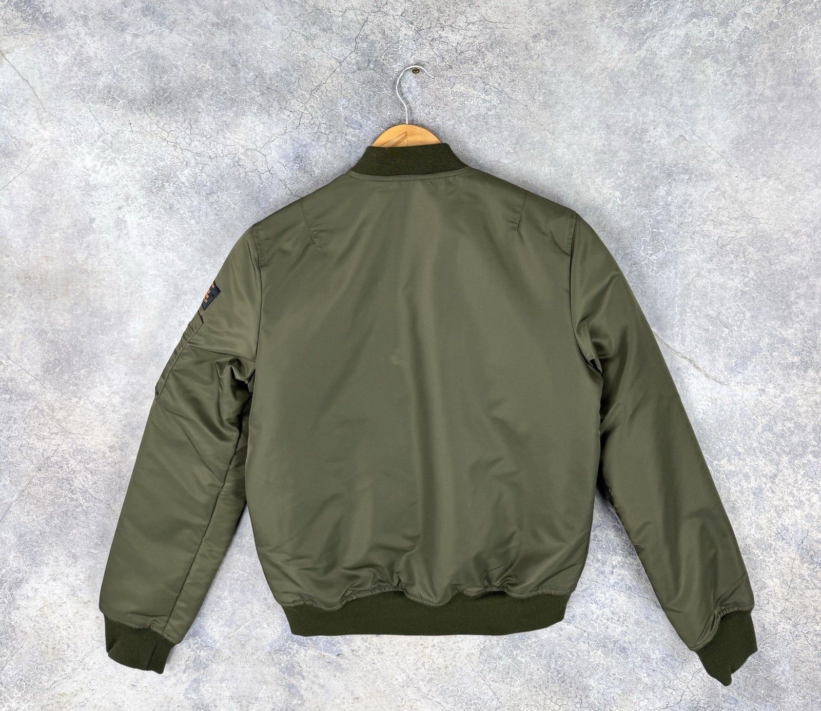 Schott NWT Schott MA-1 Army Type U Nylon Bomber Jacket Size S / US 4 / IT 40 - 5 Thumbnail