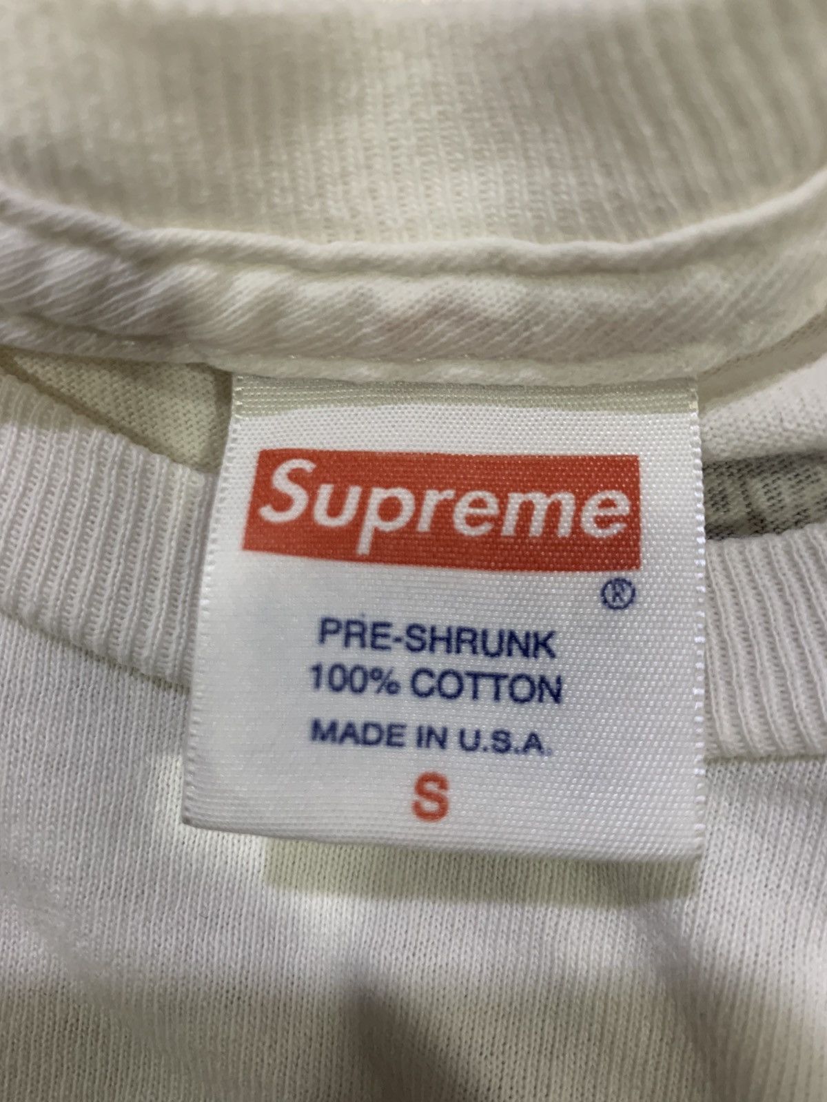 Supreme Supreme Les Enfants Terribles White Tee- S Size US S / EU 44-46 / 1 - 6 Thumbnail