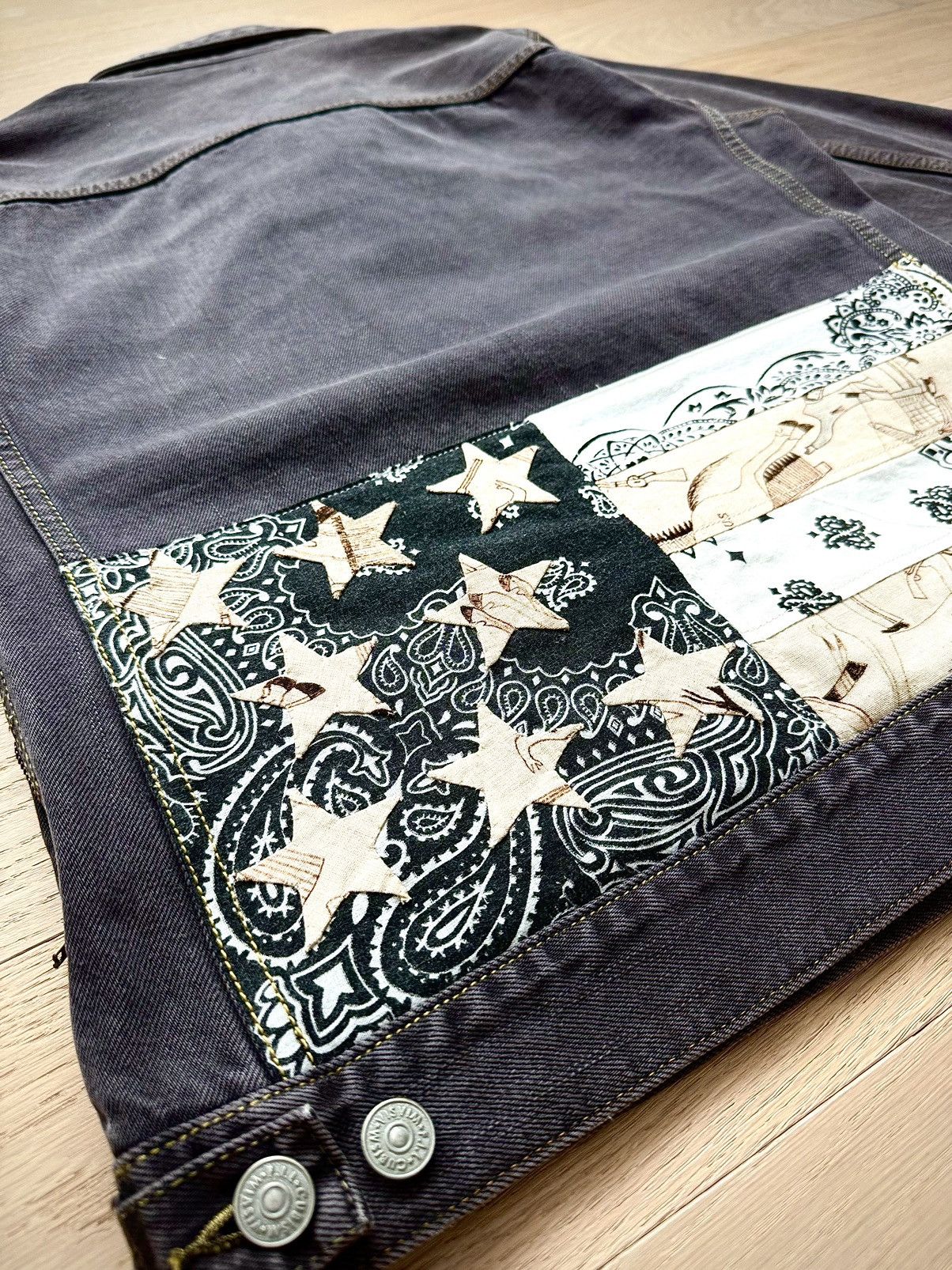Visvim Visvim ICT 101 Jkt Bandana Flag Size US L / EU 52-54 / 3 - 3 Thumbnail