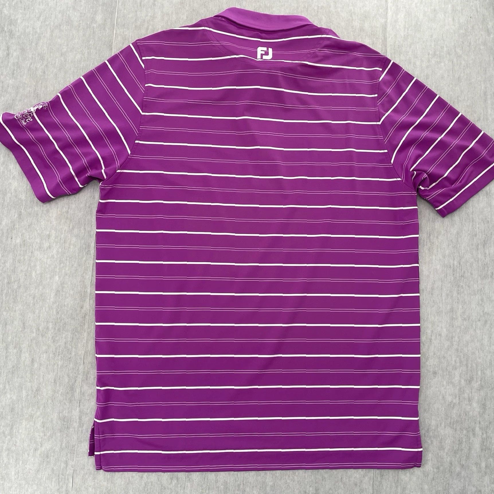 Footjoy Footjoy Polo Shirt Adult Large Purple Golf Logo Tour Issue Men L Polo Shirt Purple FootJoy Logo Embroidered 90s? Size US L / EU 52-54 / 3 - 2 Thumbnail