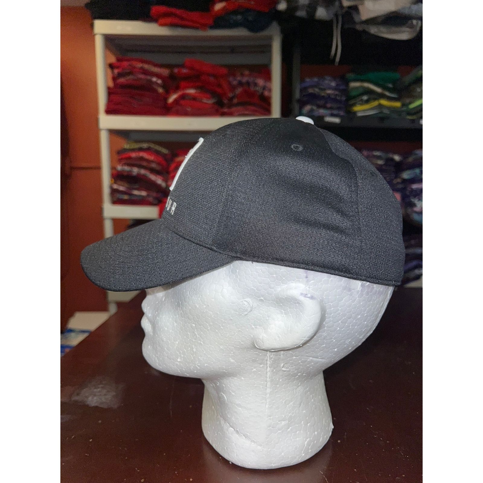 PGA Tour PGA Tour Black Hat Golf Golfing Cap Headwear OS Size ONE SIZE - 2 Thumbnail