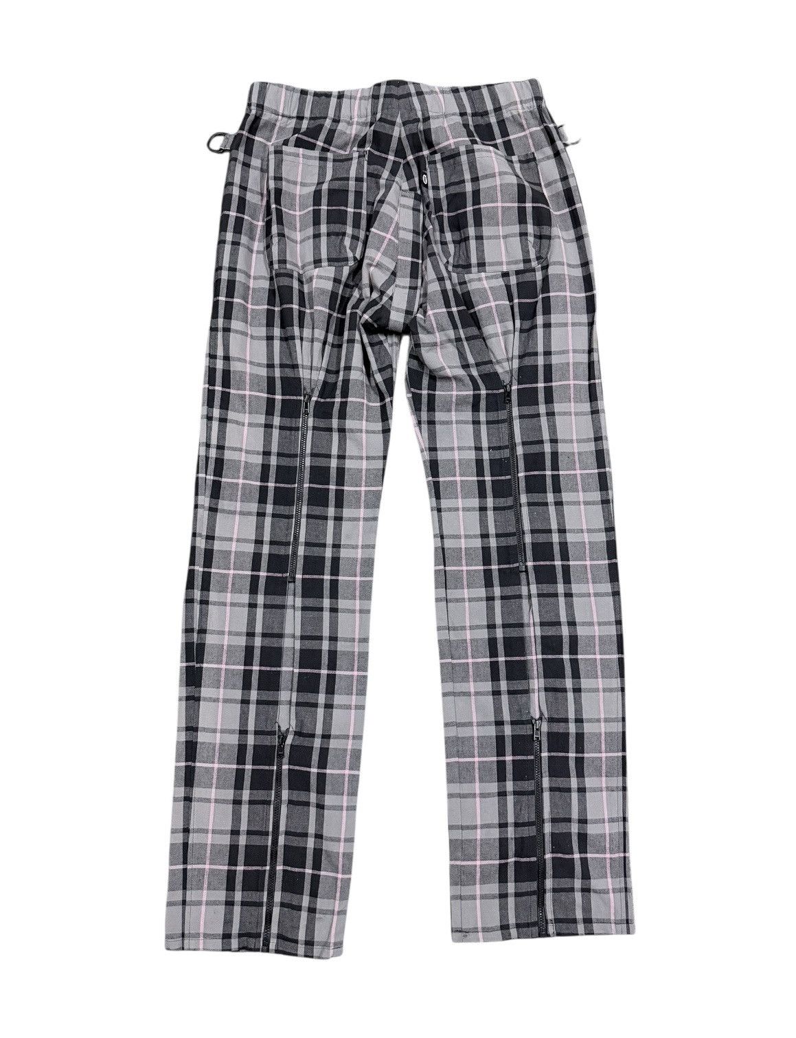 Montage Vtg🔥Montage Zipper Fatigue Pocket Tartan Pants Size US 33 - 9 Thumbnail