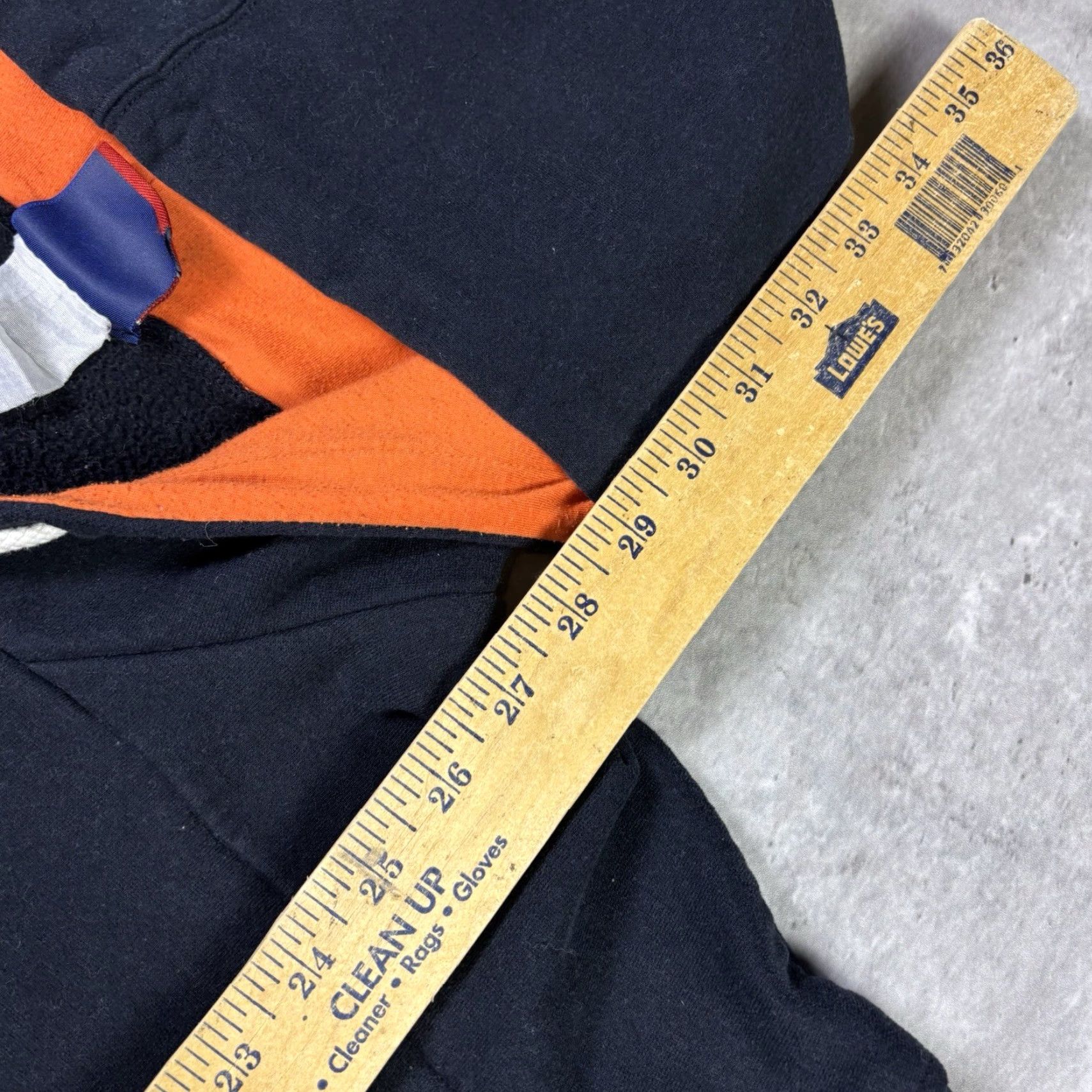 NHL VINTAGE Majestic Philadelphia Flyers Hoodie Pullover Embroidered NHL XL Black 90s Mens Hamper? Size US XL / EU 56 / 4 - 4 Thumbnail