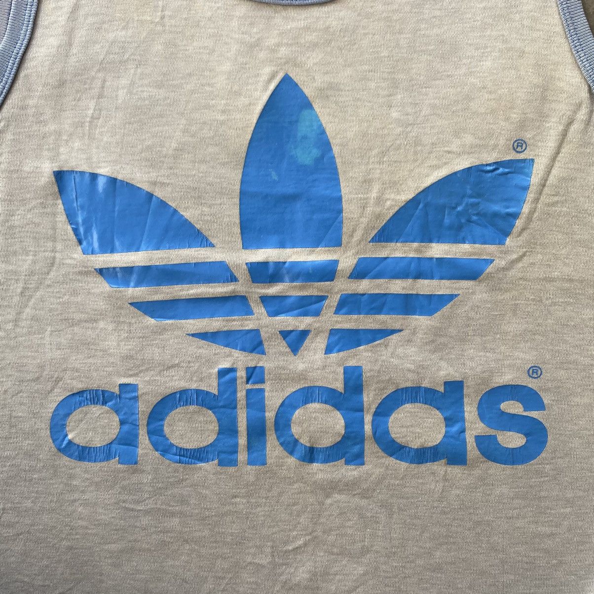 Adidas × Vintage Vintage Adidas original logo tank top Size US L / EU 52-54 / 3 - 3 Thumbnail