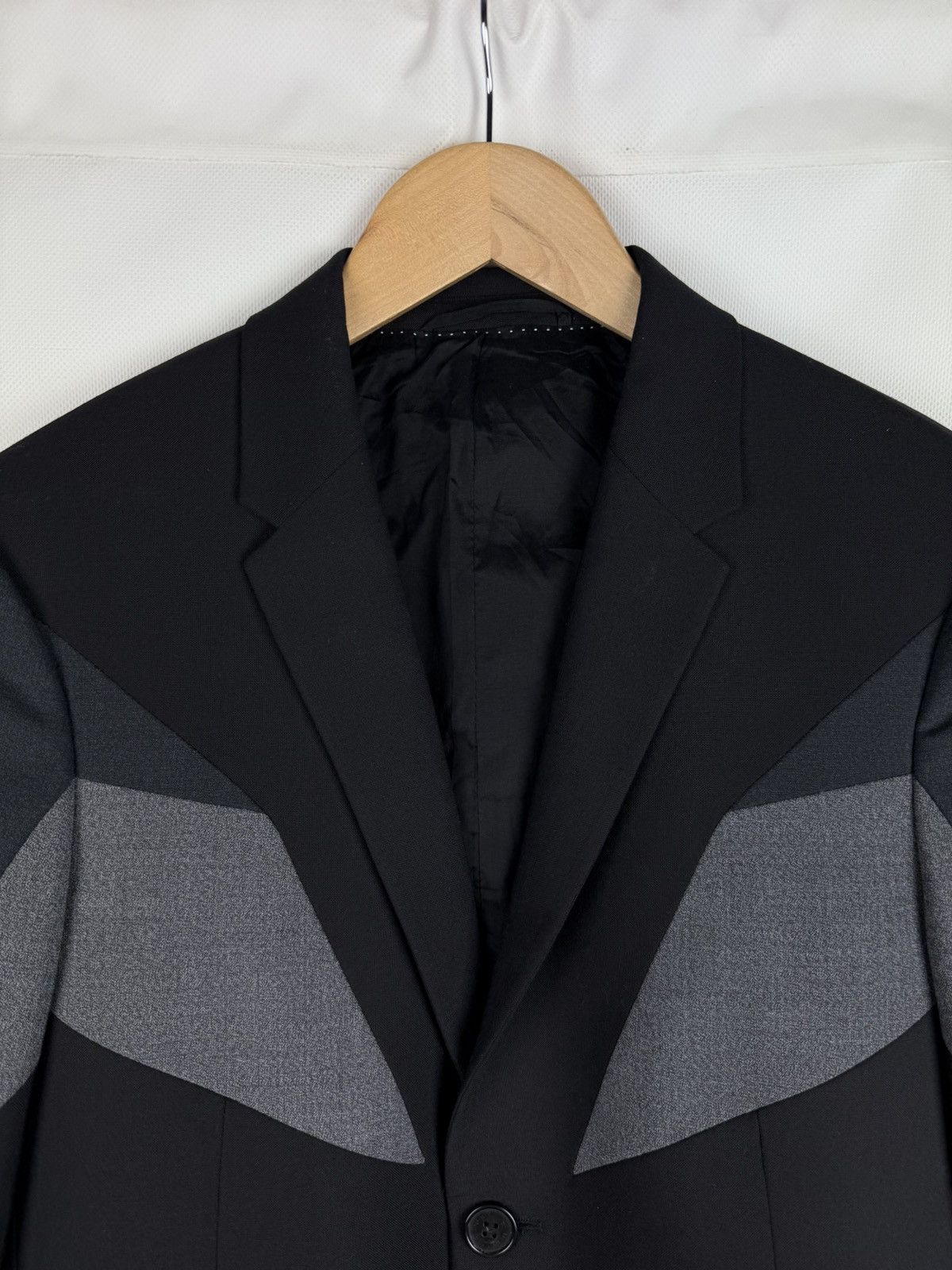 Neil Barrett Neil Barrett Wool Blazer Jacket Size US 36 / EU 46 Slim Fit Size 36R - 8 Thumbnail