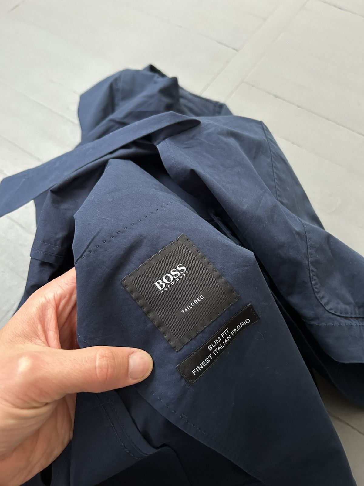 Hugo Boss Hugo Boss classic blazer navy Size 38R - 7 Thumbnail