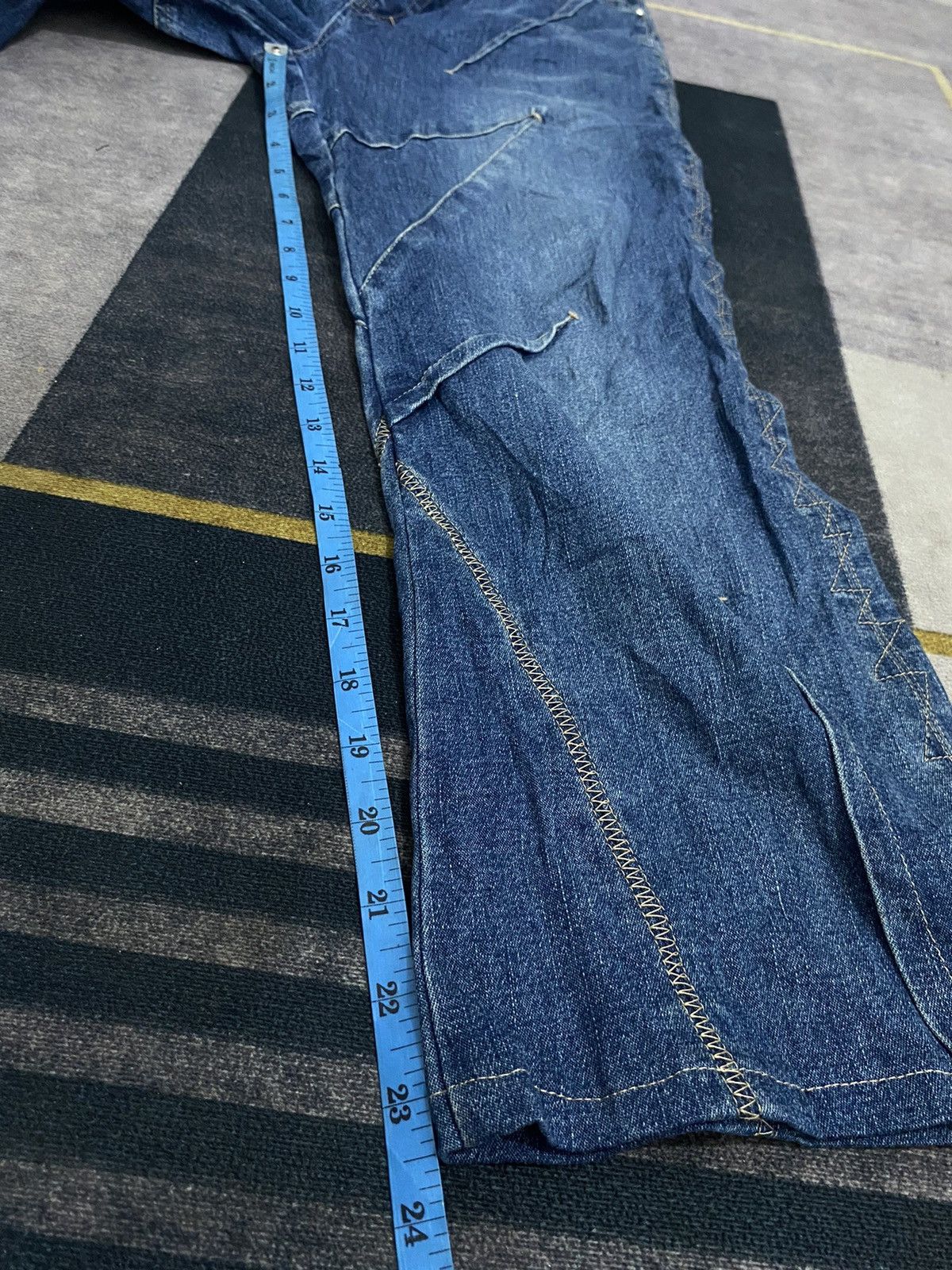 Kapital NEUF CENT NEUF IFSIXWASNINE DENIM PANTS Size US 28 / EU 44 - 12 Thumbnail