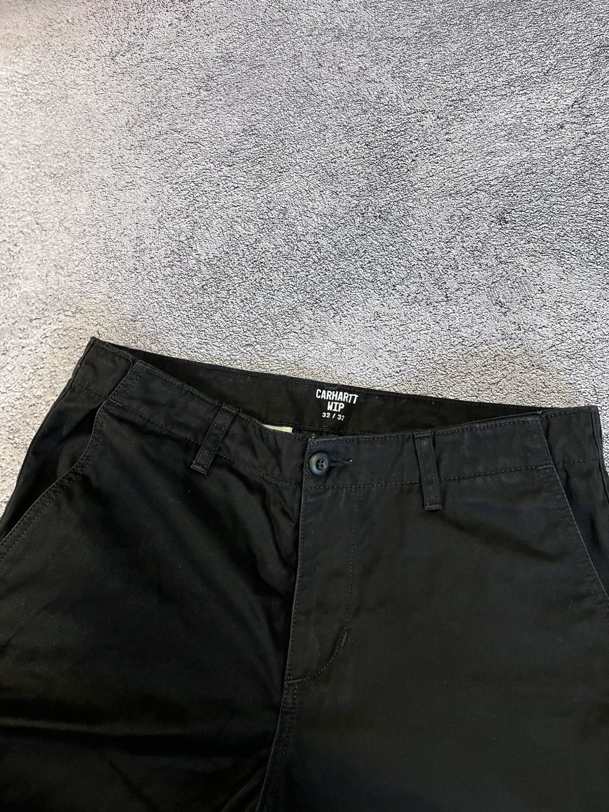 Carhartt Wip Carhartt WIP Clute Pants Black Workwear Chino Streetwear Size US 32 / EU 48 - 14 Thumbnail