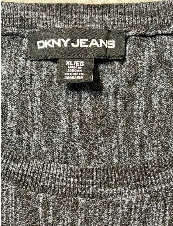 DKNY DKNY Jeans Gray Oversized Sweater w/ Dolman Sleeves – Sz XL Size XL / US 12-14 / IT 48-50 - 3 Thumbnail